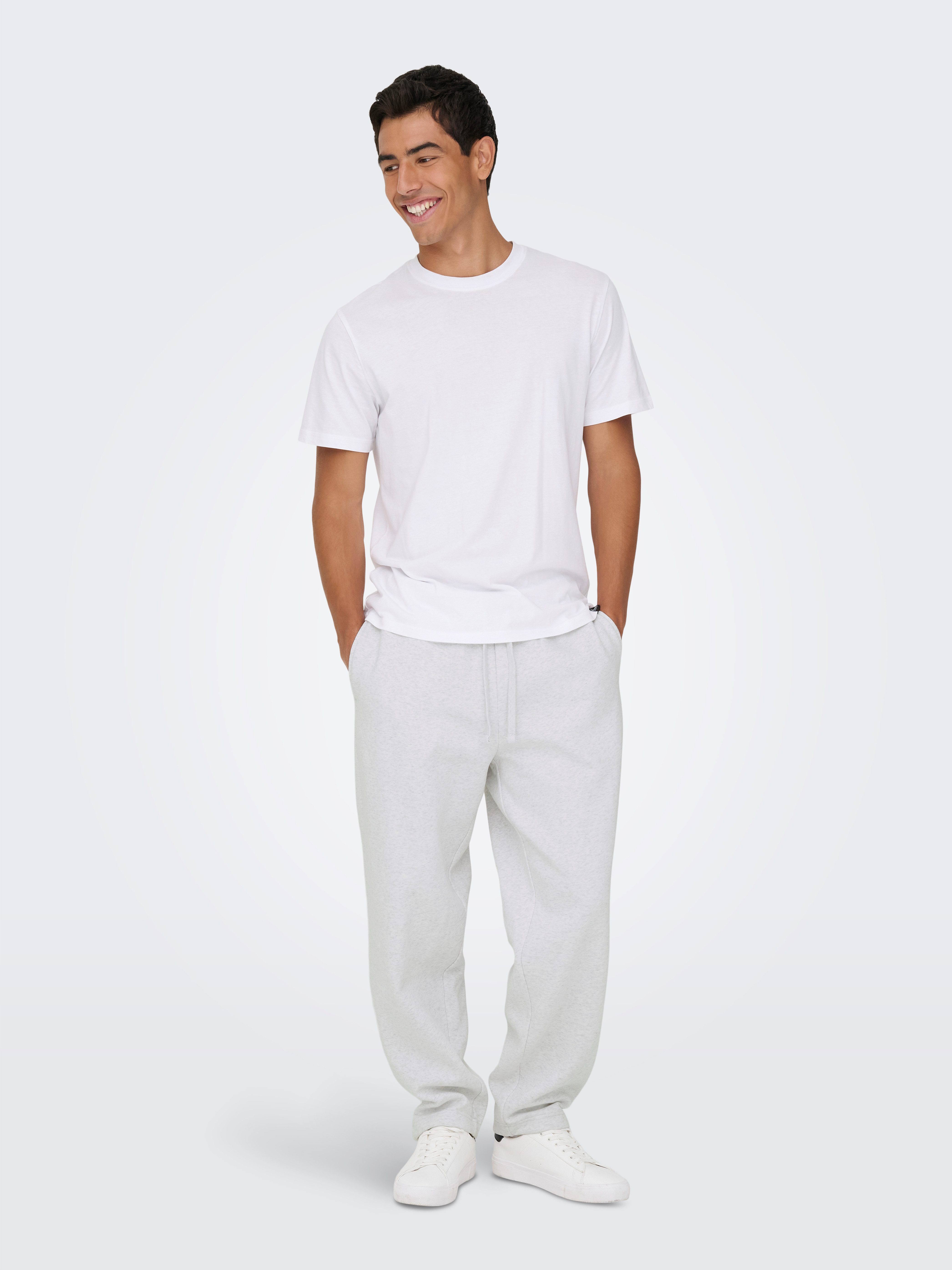 ONLY & SONS Joggingbroek ONSCERES WIDE PANT NOOS
