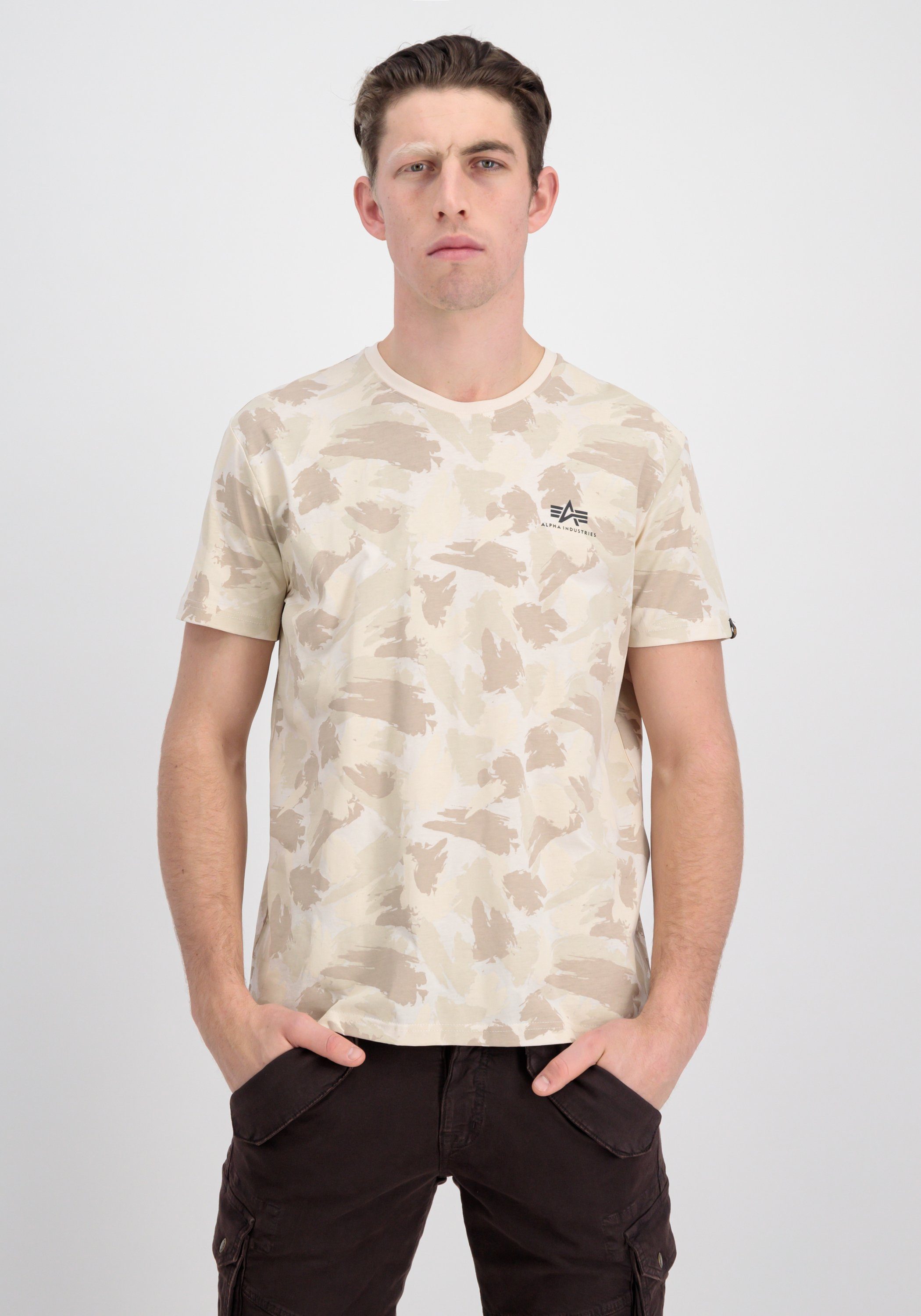 Alpha Industries T-shirt Basic T-Shirt SL Camo