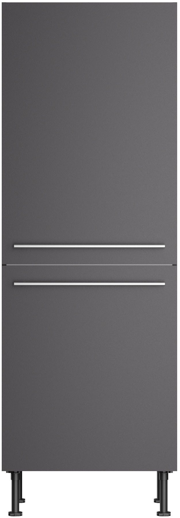 OPTIFIT Halfhoge kast Bern2 Breedte 60 cm, hoogte 176,6 cm, 2 deuren vergrendeld, 3 legplanken