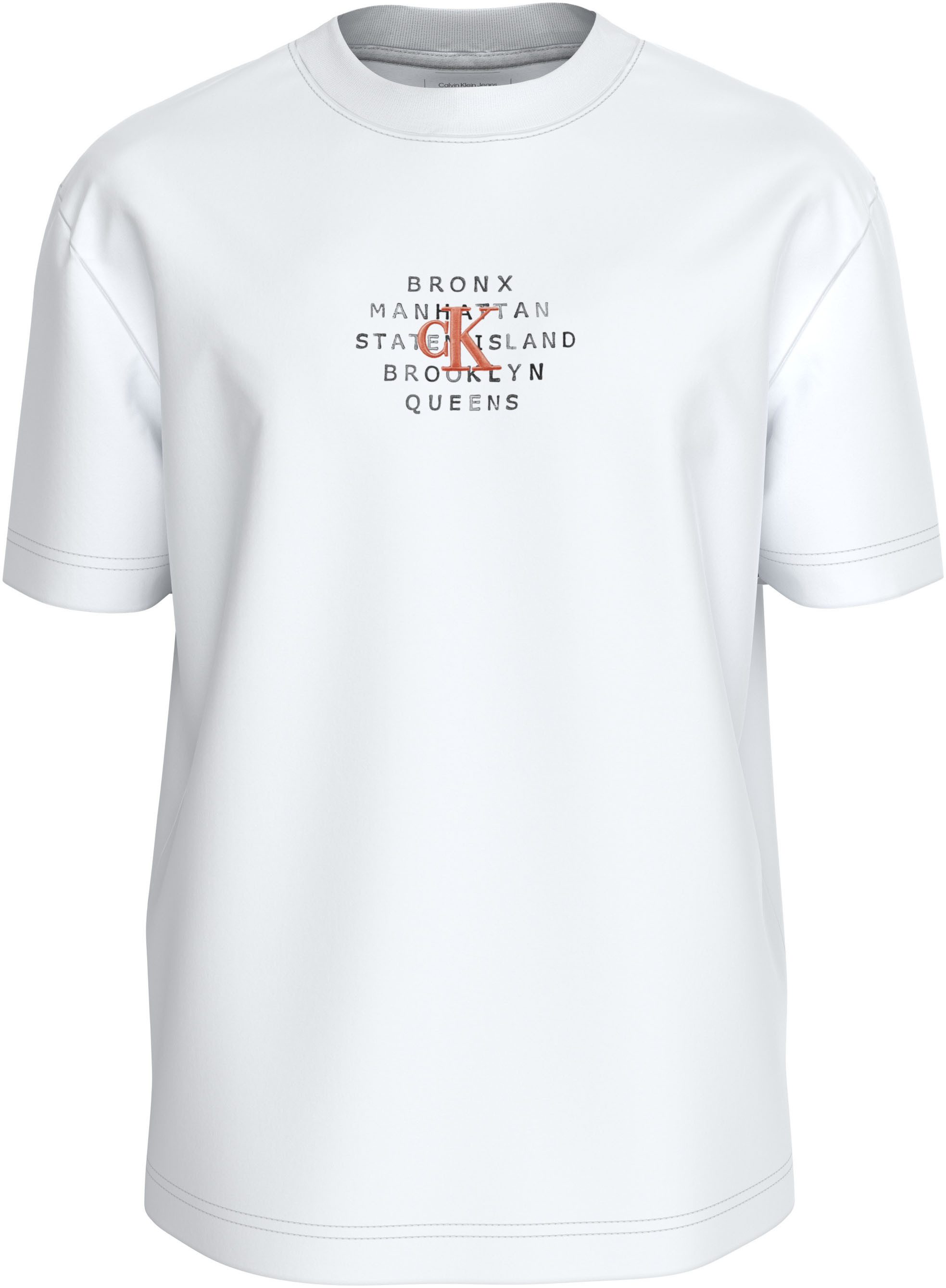 Calvin Klein T-shirt NYC STAMP GRAPHIC met label
