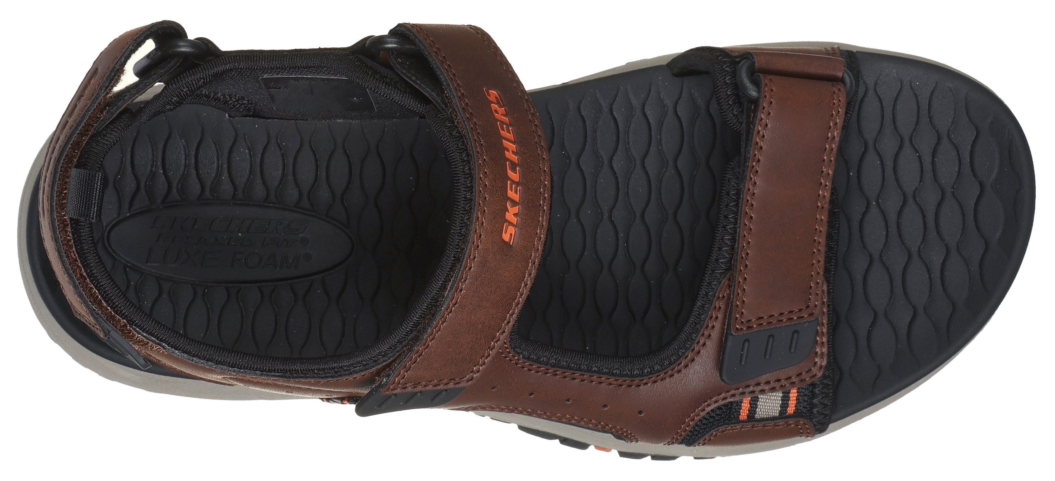 Skechers Sandalen PREWITT-RIGDON , trekking sandaal, outdoorsandaal met luxe foam uitrusting