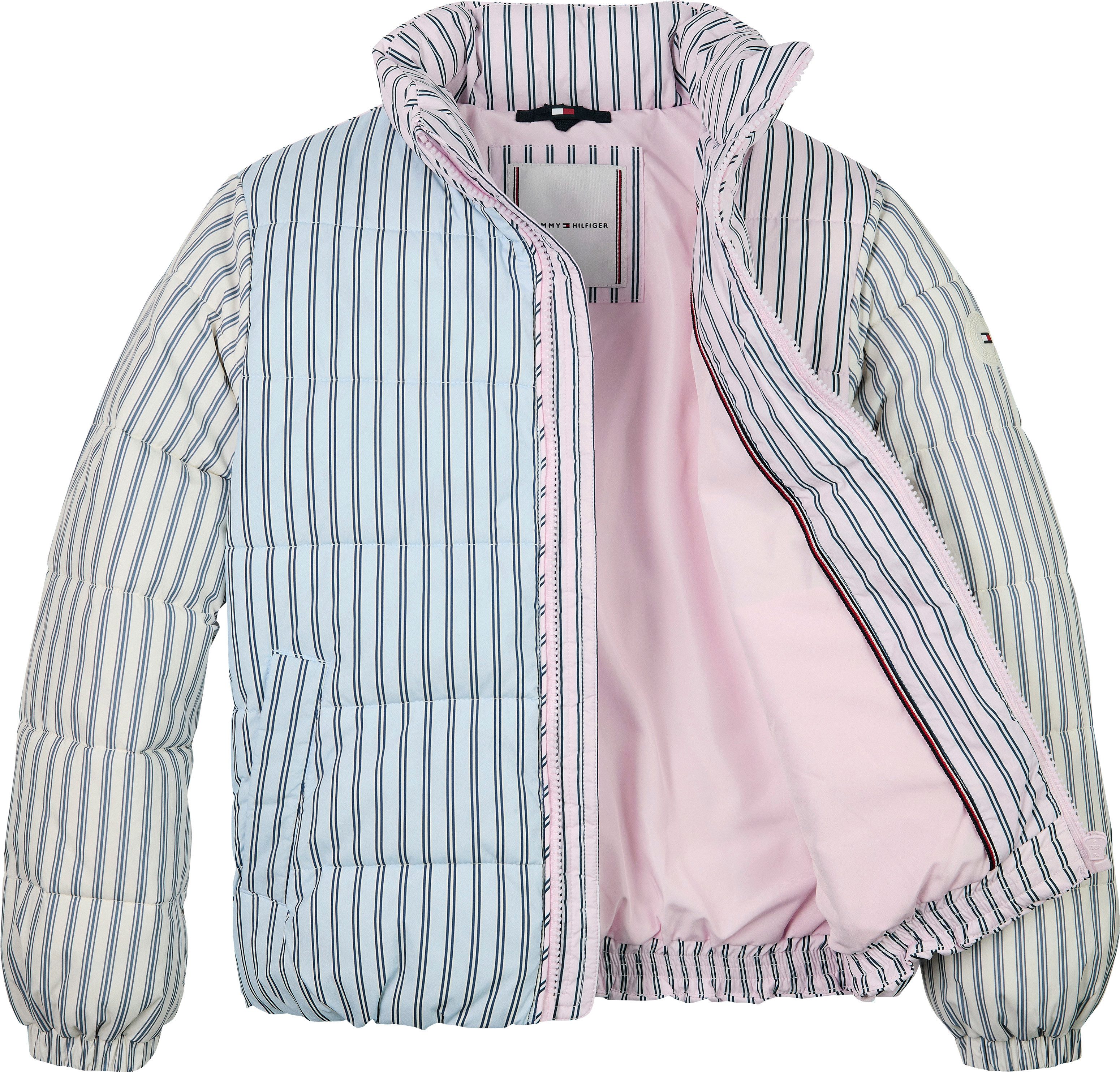 Tommy Hilfiger Gewatteerde jas MIX STRIPE PUFFER