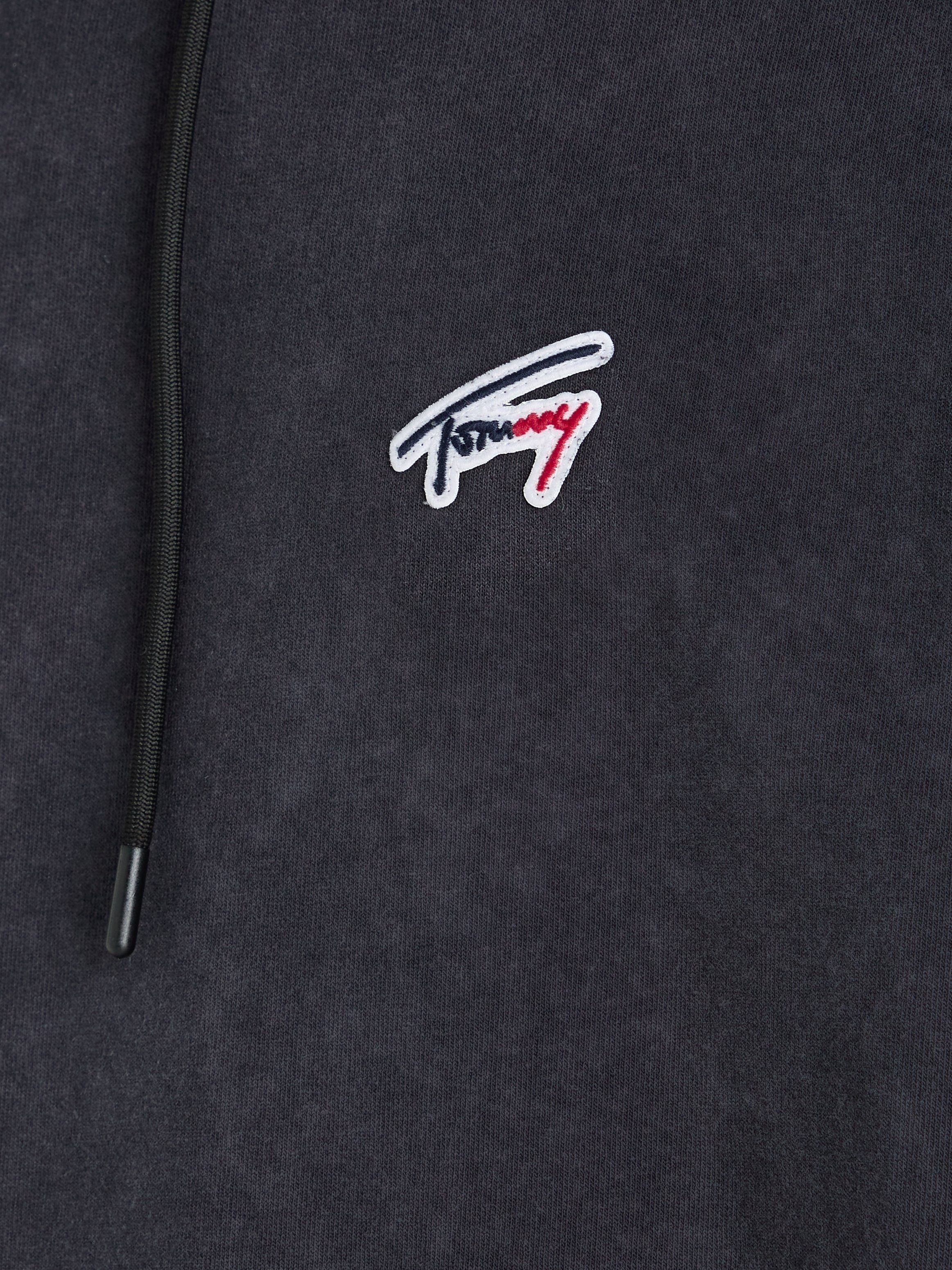 TOMMY JEANS Hoodie TJM REG WASHED SIGNATURE HOODIE