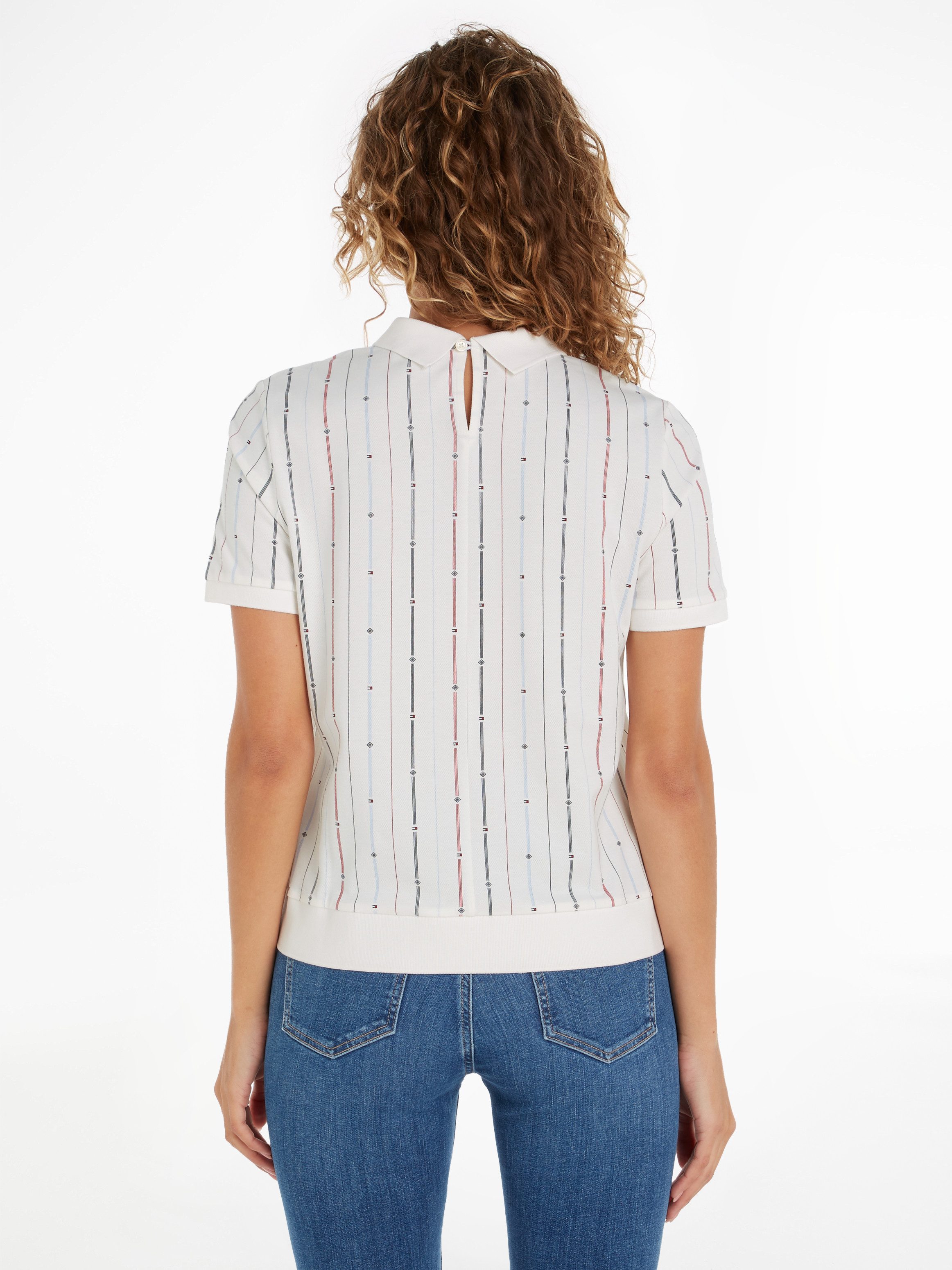 Tommy Hilfiger Poloshirt REG FLAG STRIPE C-NK POLO SS