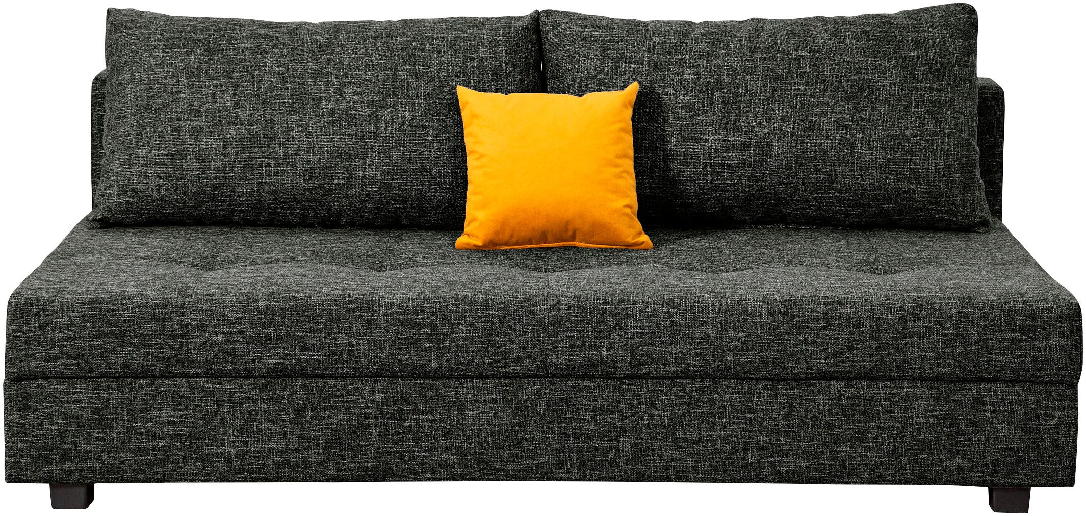 COLLECTION AB Slaapbank DARIA inclusief slaapfunctie en bedlade Slaapbank, bedfunctie, bedlade, inclusief rugkussens, veerkern