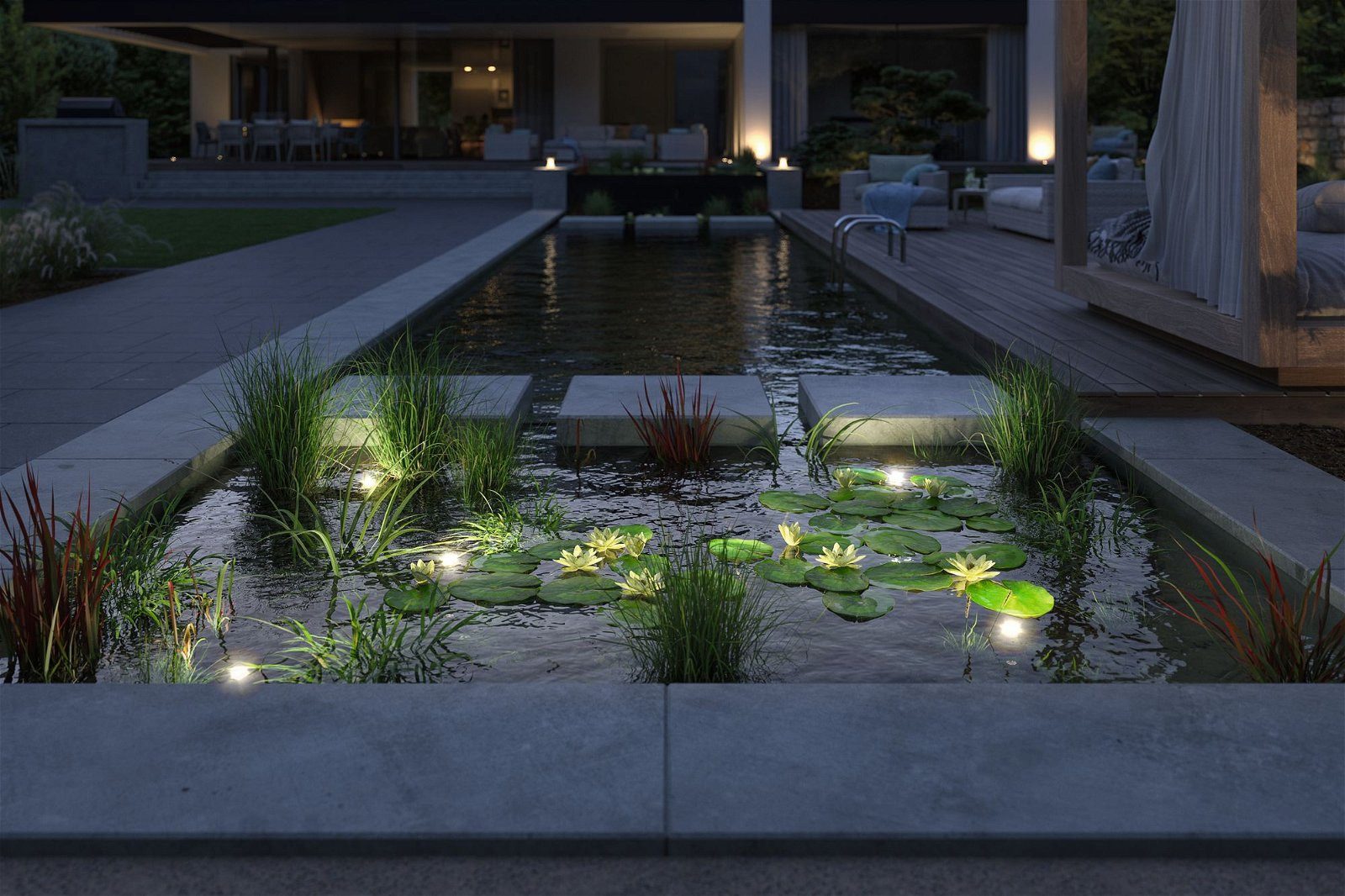 Paulmann Led-tuinlamp Plug & Shine Spot Vijverlamp Enkelspot IP68 3000K 5W Zwart (1 stuk)
