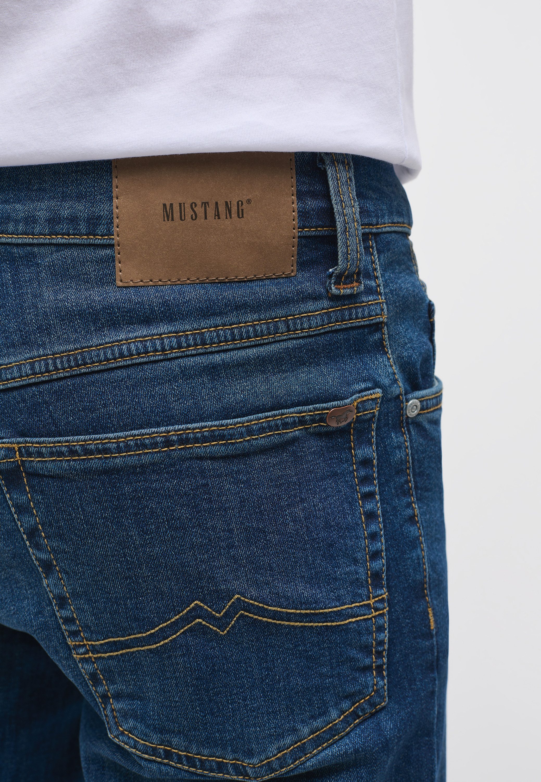 MUSTANG Straight jeans Heren stijl Tramper recht
