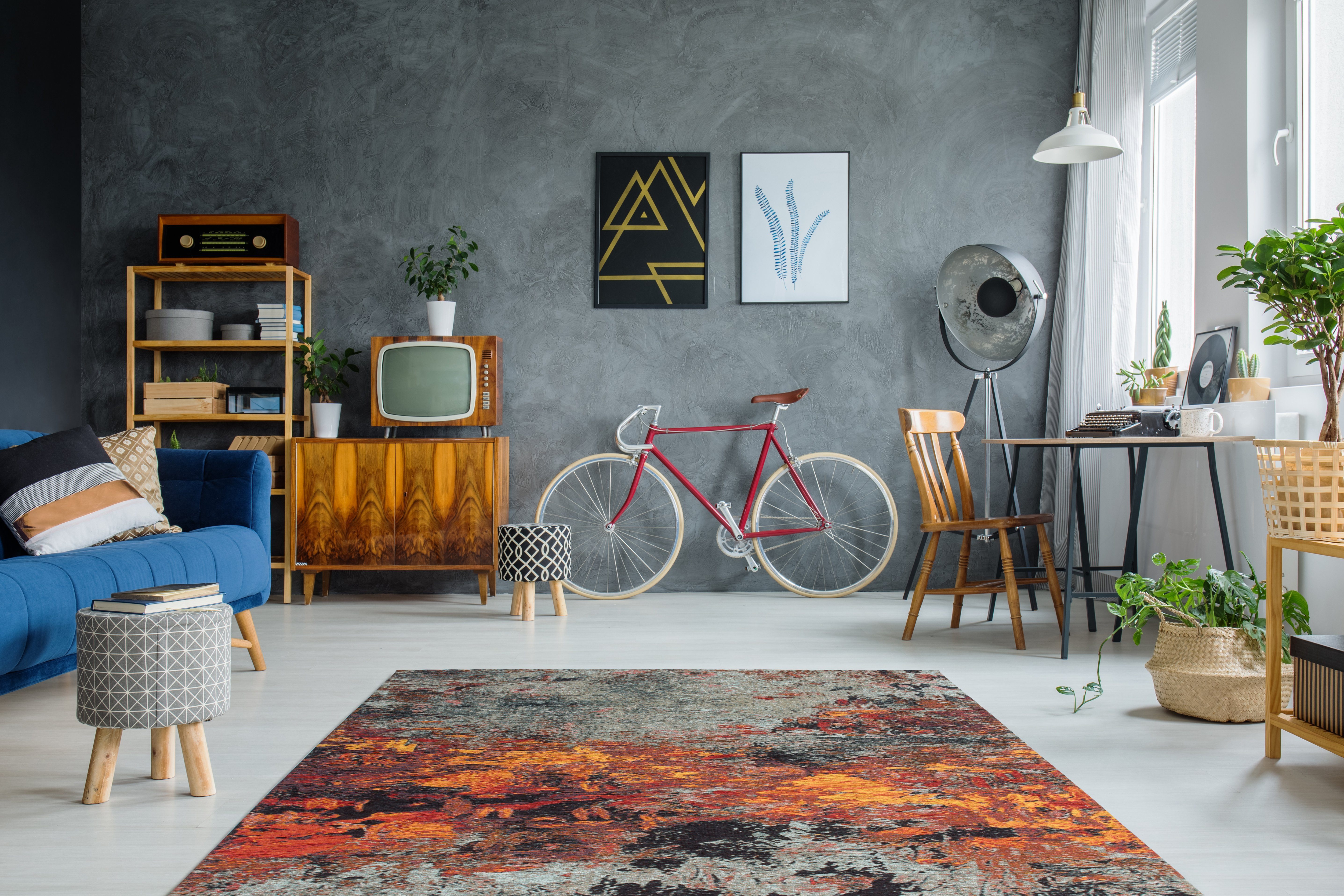 aRTE ESPINA Vloerkleed Blaze 400 spannend ontwerp, stijlvolle kleurstelling, onderhoudsvriendelijk & slijtvast
