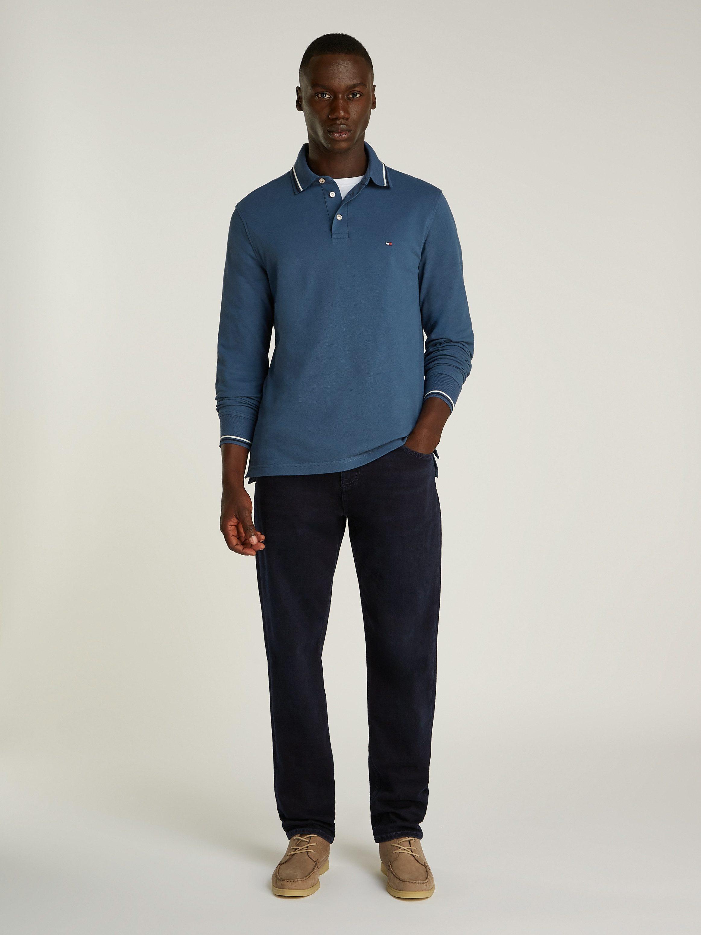 Tommy Hilfiger Straight jeans in blauwe wassing