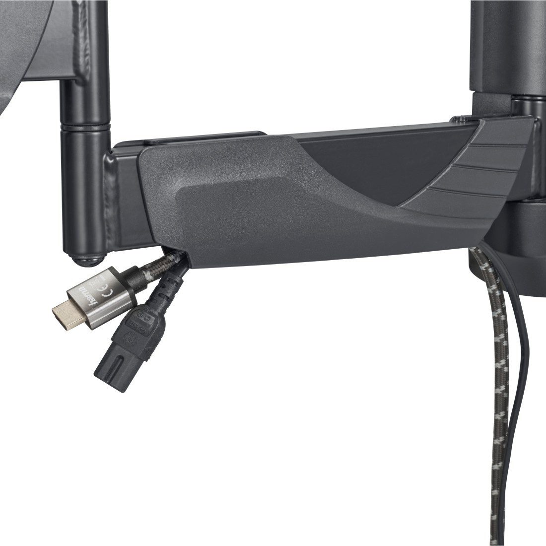 Hama Tv-wandhouder Beugel, draaibaar, kantelbaar, uitschuifbaar van 48 - 122 (19" - 48")