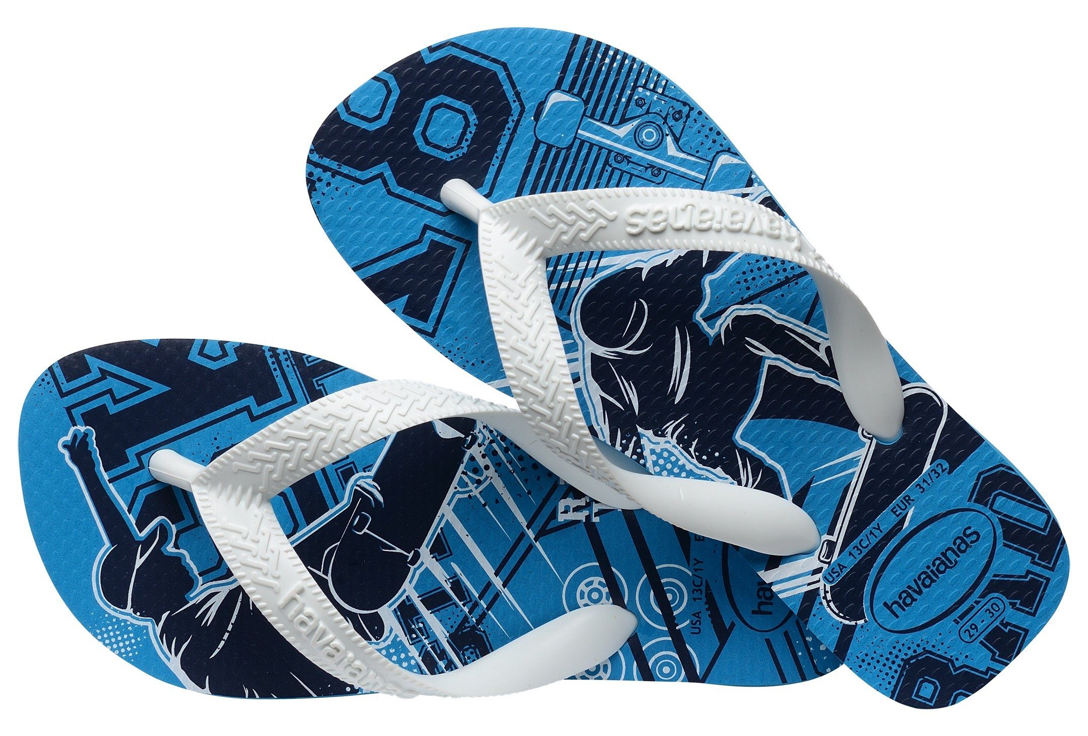 Havaianas Teenslippers met gestempeld logo