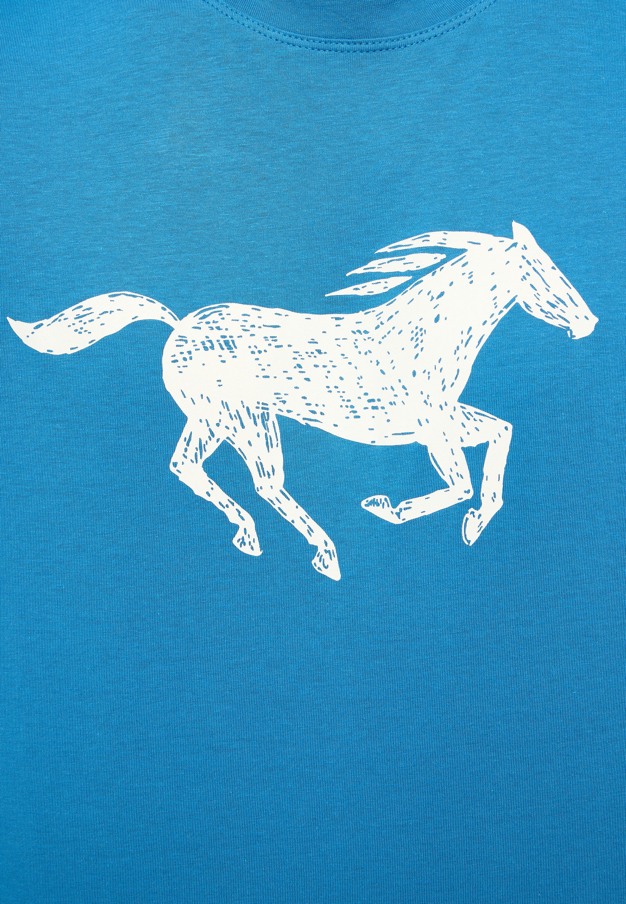 MUSTANG Shirt met korte mouwen Heren stijl Austin
