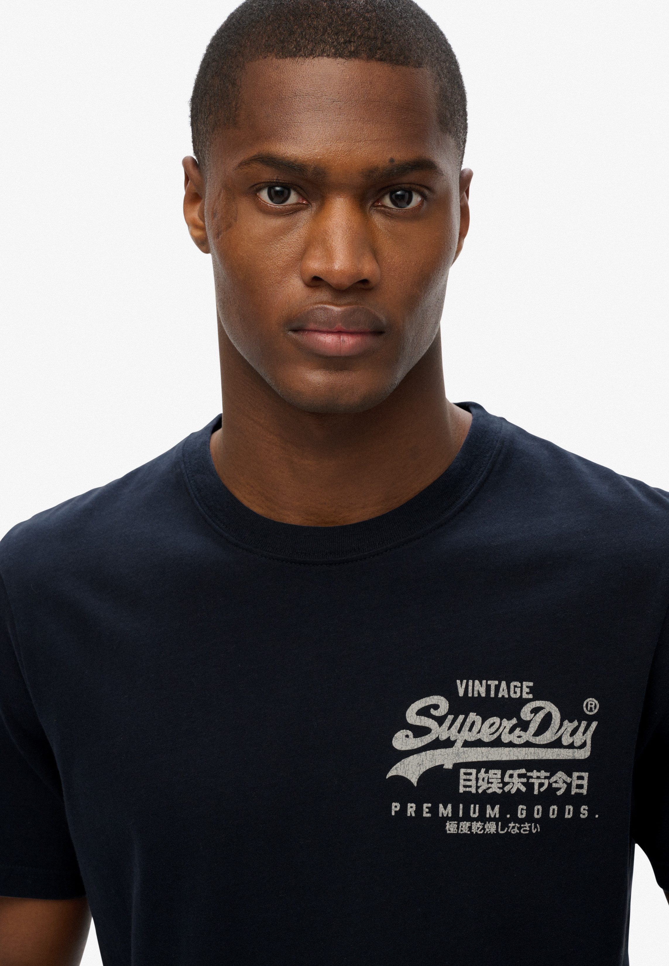 Superdry Shirt met ronde hals VL TOKYO RELAXED TEE