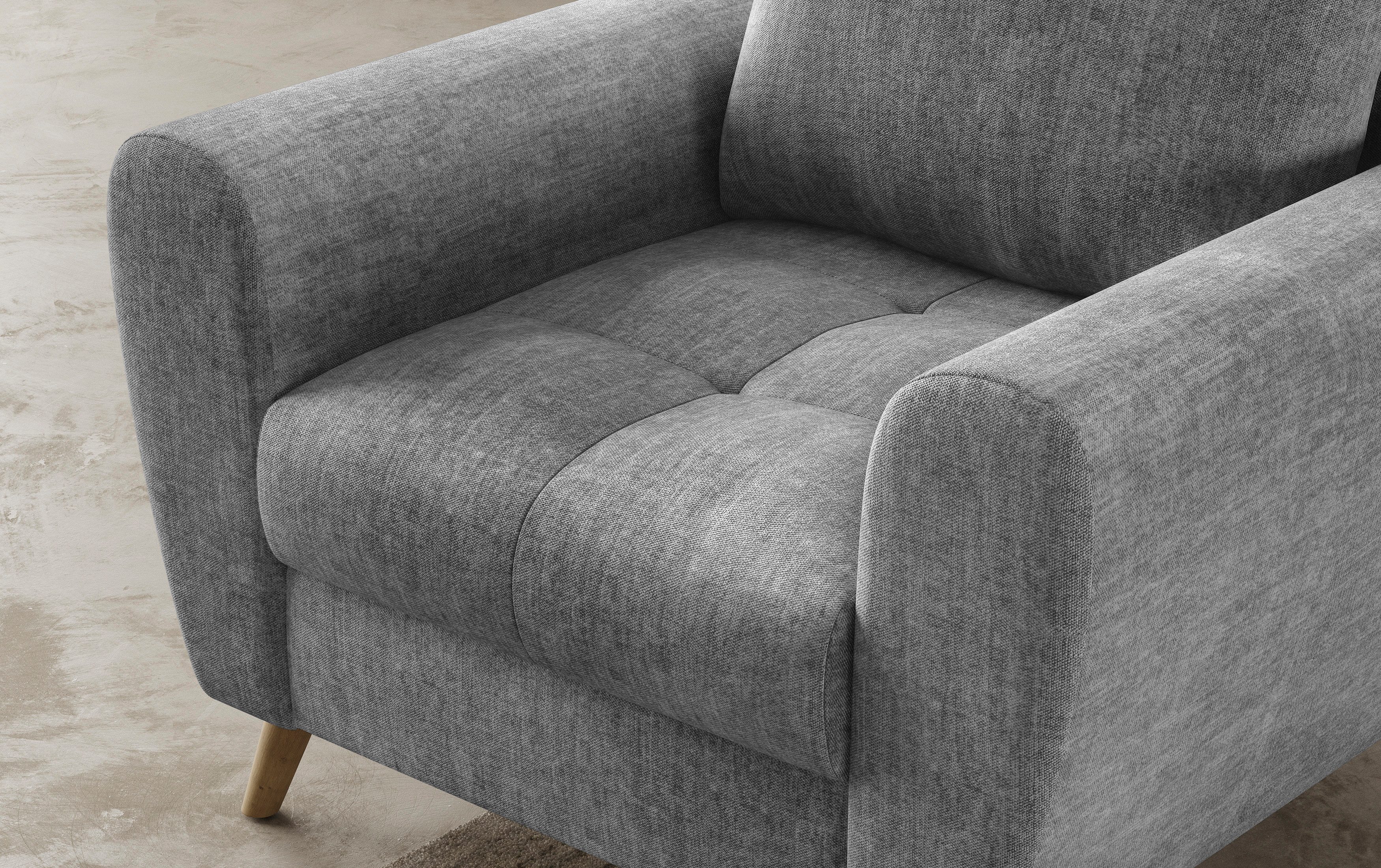 Mr. Couch Fauteuil Blackburn II Passend bij de set, met koudschuimvering tot 140 kg belastbaar
