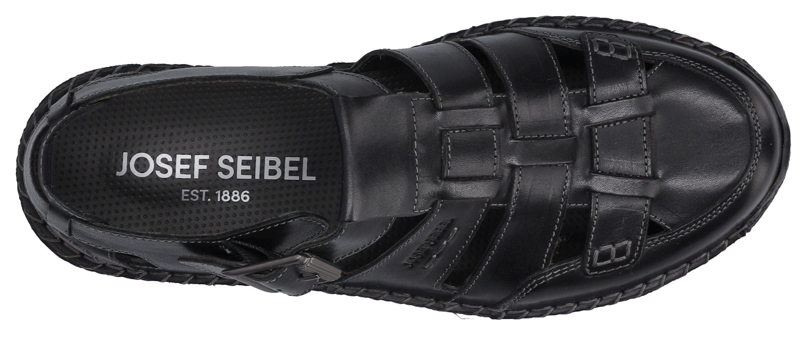 Josef Seibel Instappers Wilson 08 , bakkersandaal, sandaal, lage schoen in zeer brede vorm