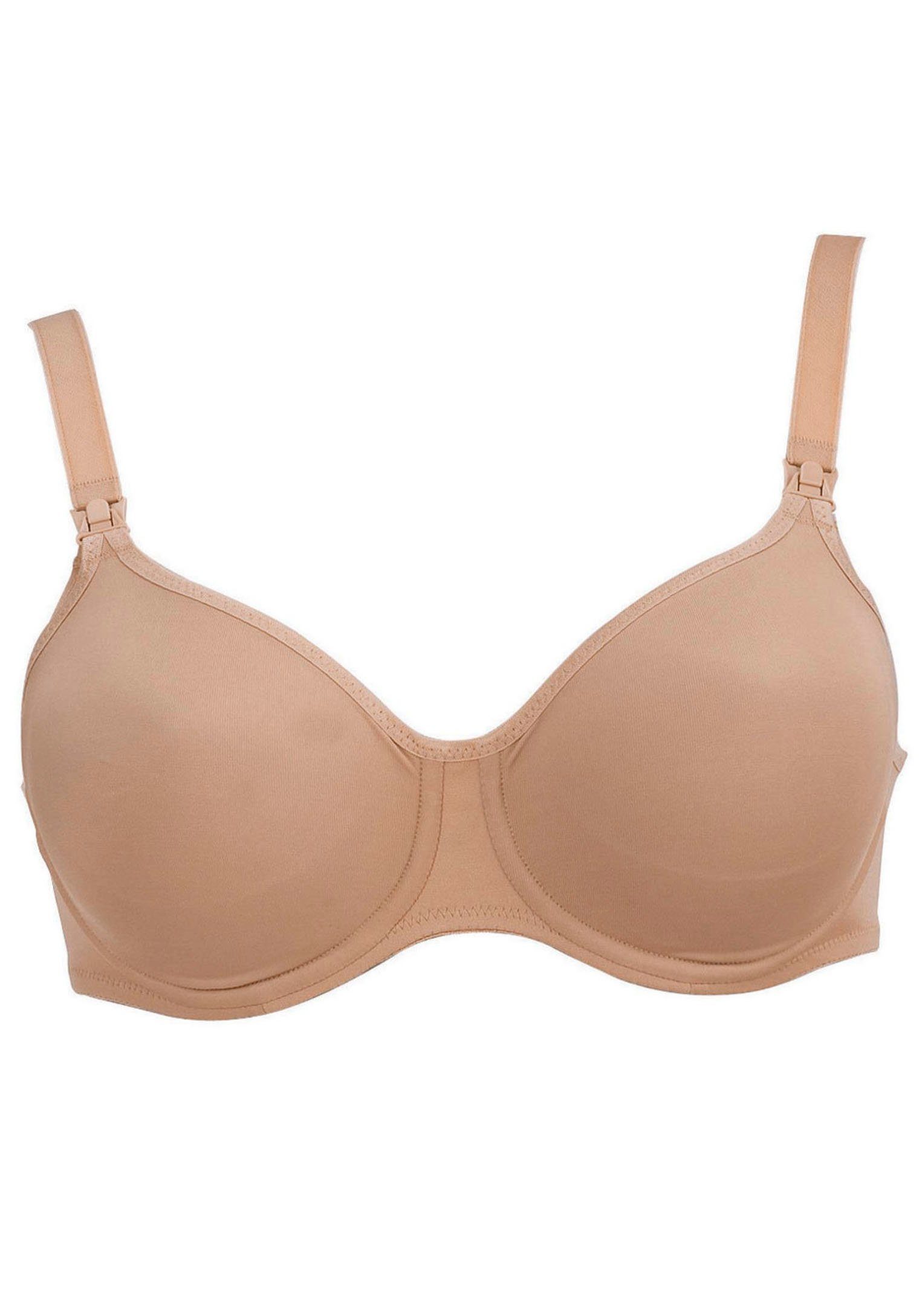 Anita Maternity Voedings-bh Basic Cup C-F, fijne microvezel, met beugels, naadloze cups (1-delig)