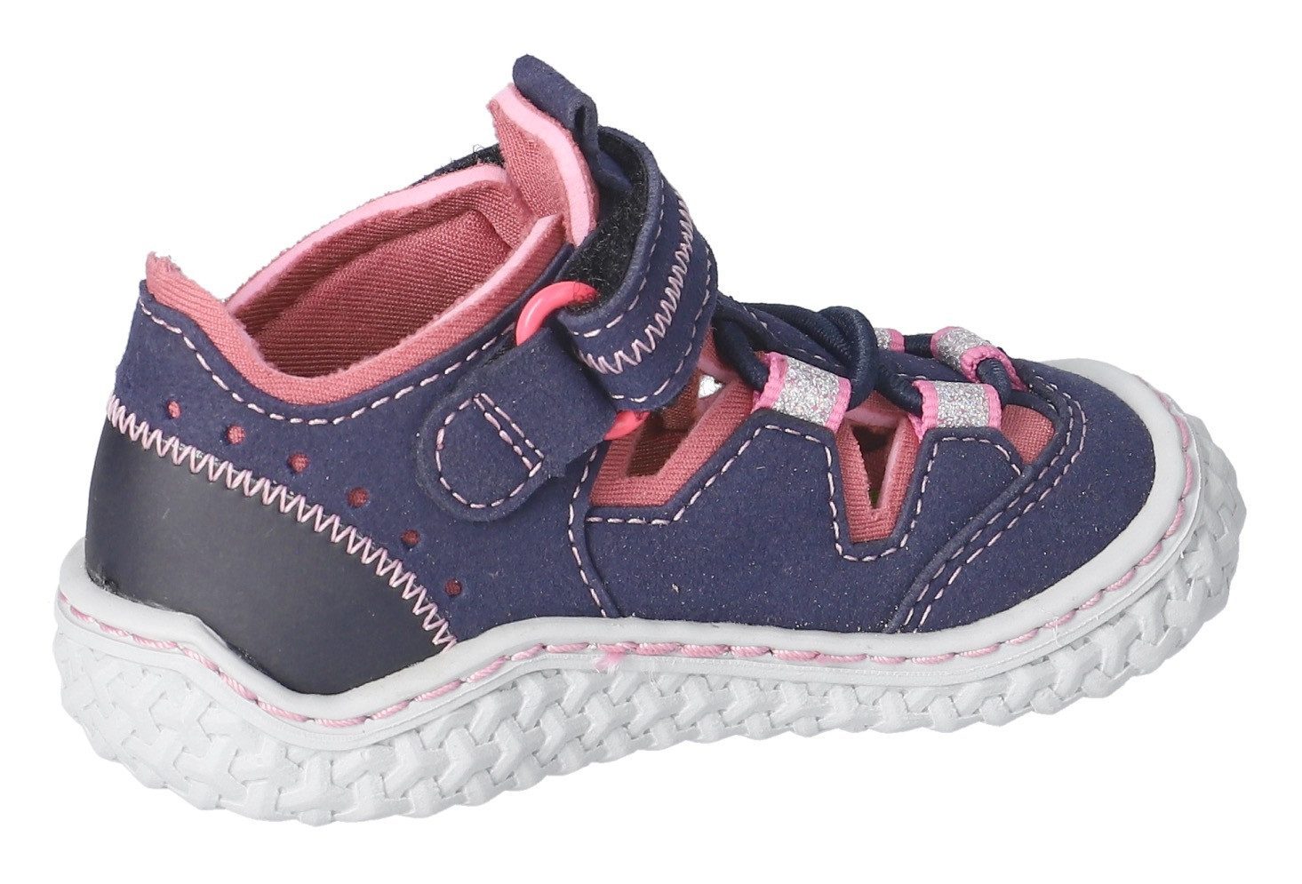 PEPINO by RICOSTA Barefootschoenen JERRY DAME: Midden , barefoot schoen met elastische band en klittenband, maat sjabloon te downloaden