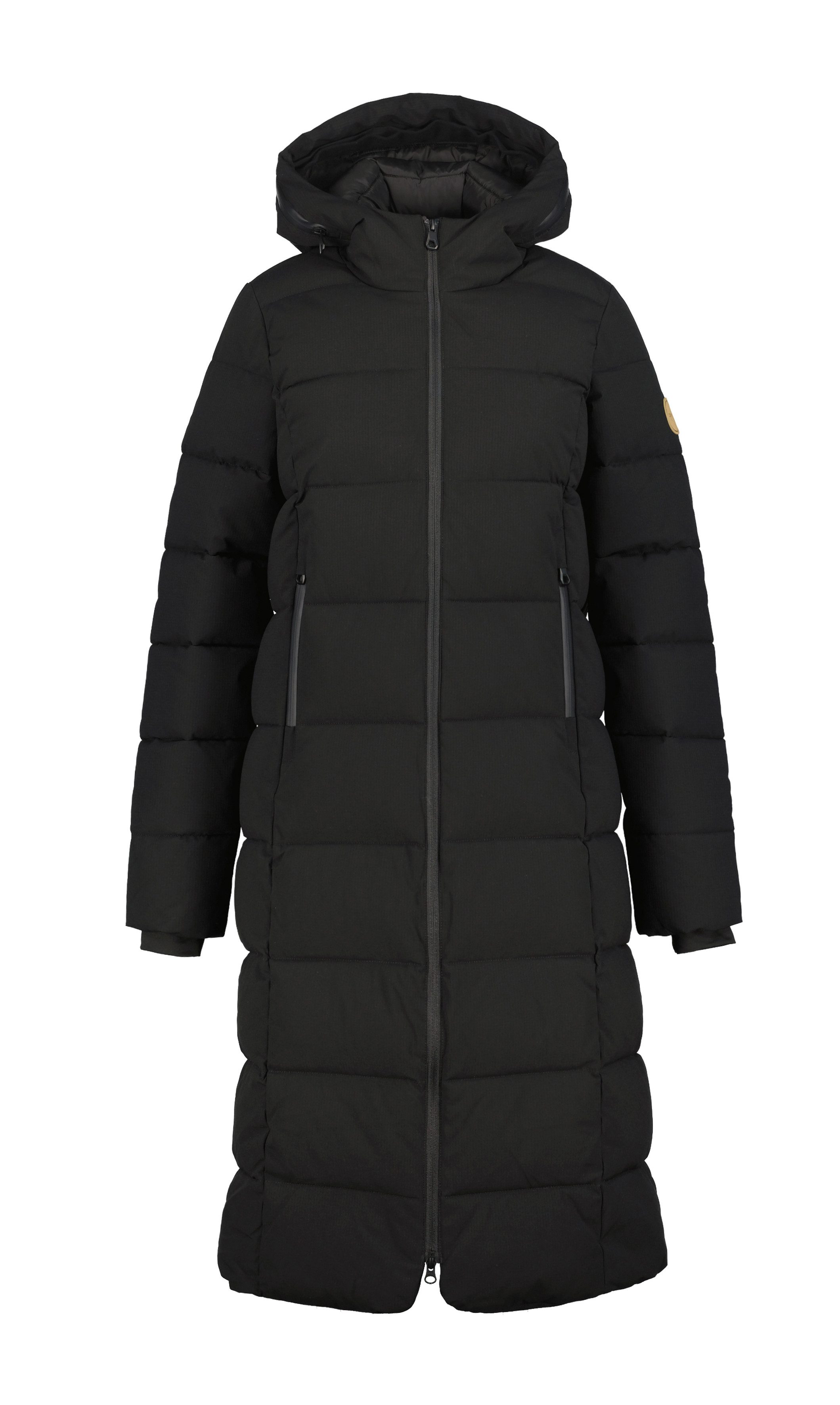 Icepeak Functionele jas BRILON met merkleerpatch op de bovenarm (1-delig) meisjes winterjassen maat 42 zwart