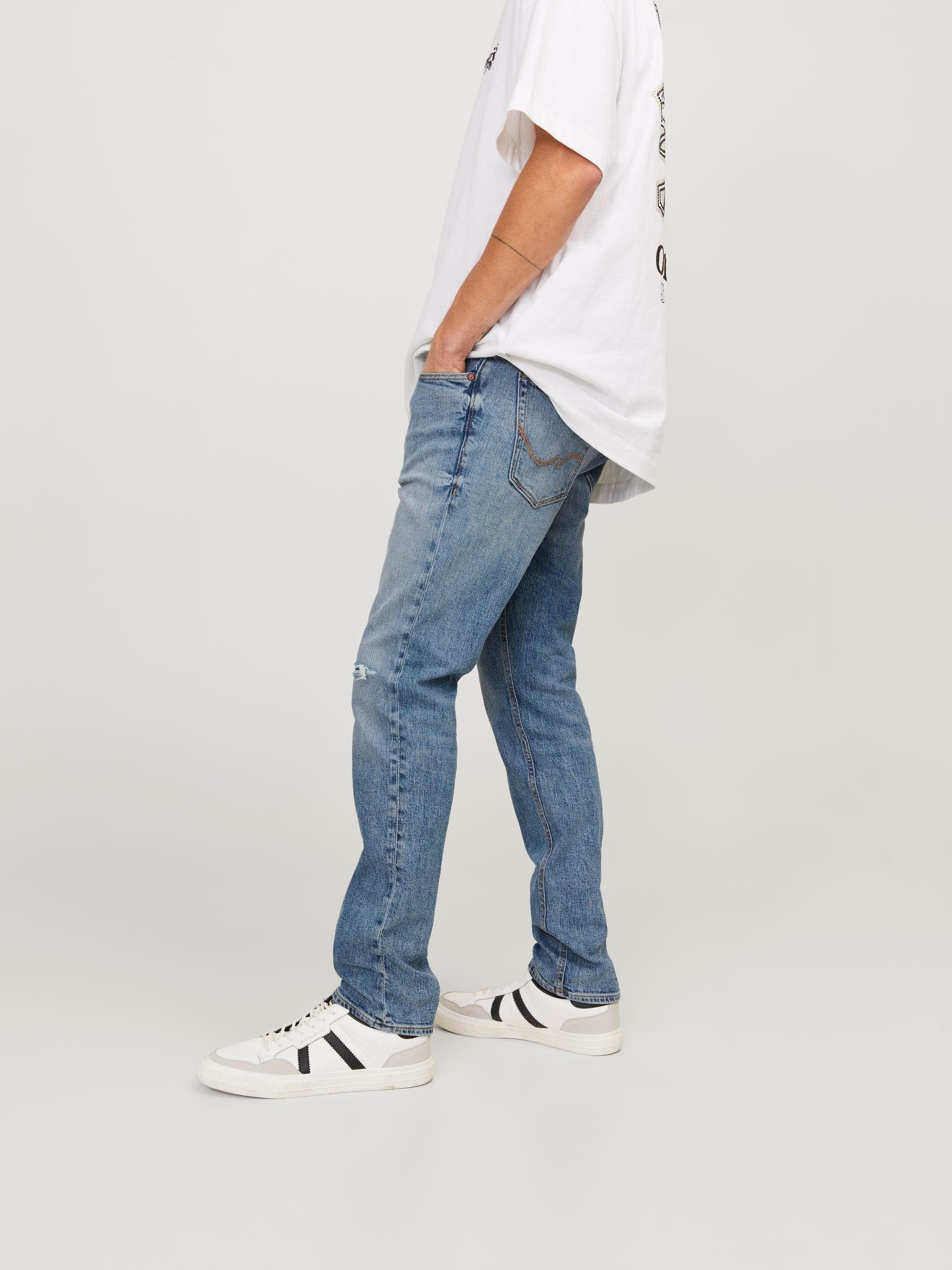 jack  jones slim fit jeans jjiglenn jjcole am 171 sn blauw