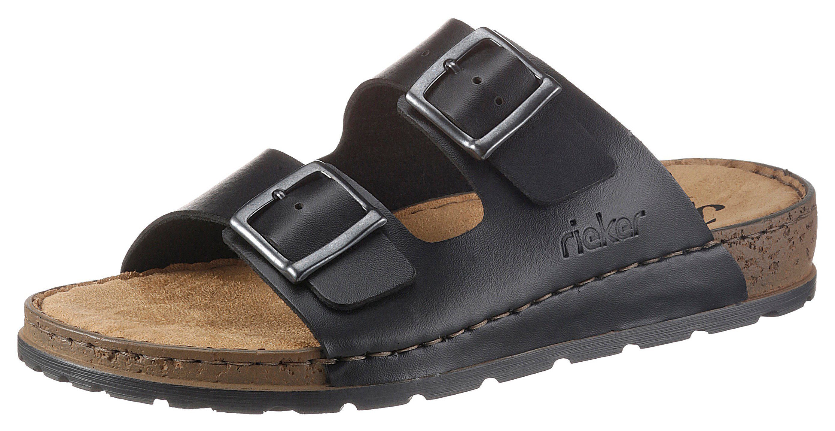 Zwarte Rieker Sandalen - Verest Schoenen