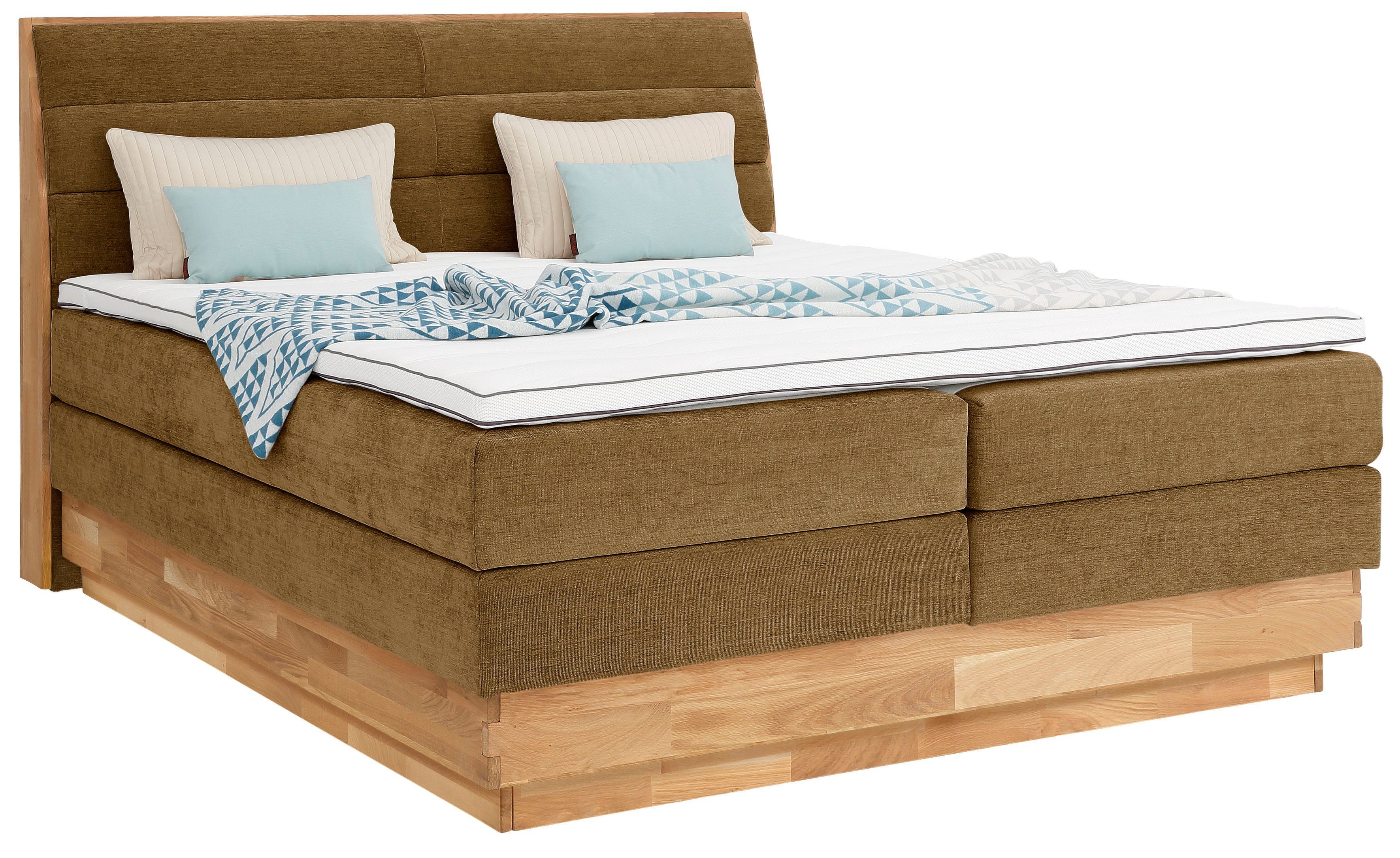 OTTO products Boxspring JENNA zonder ledverlichting, met gecertificeerde, gerecyclede overtrekstoffen