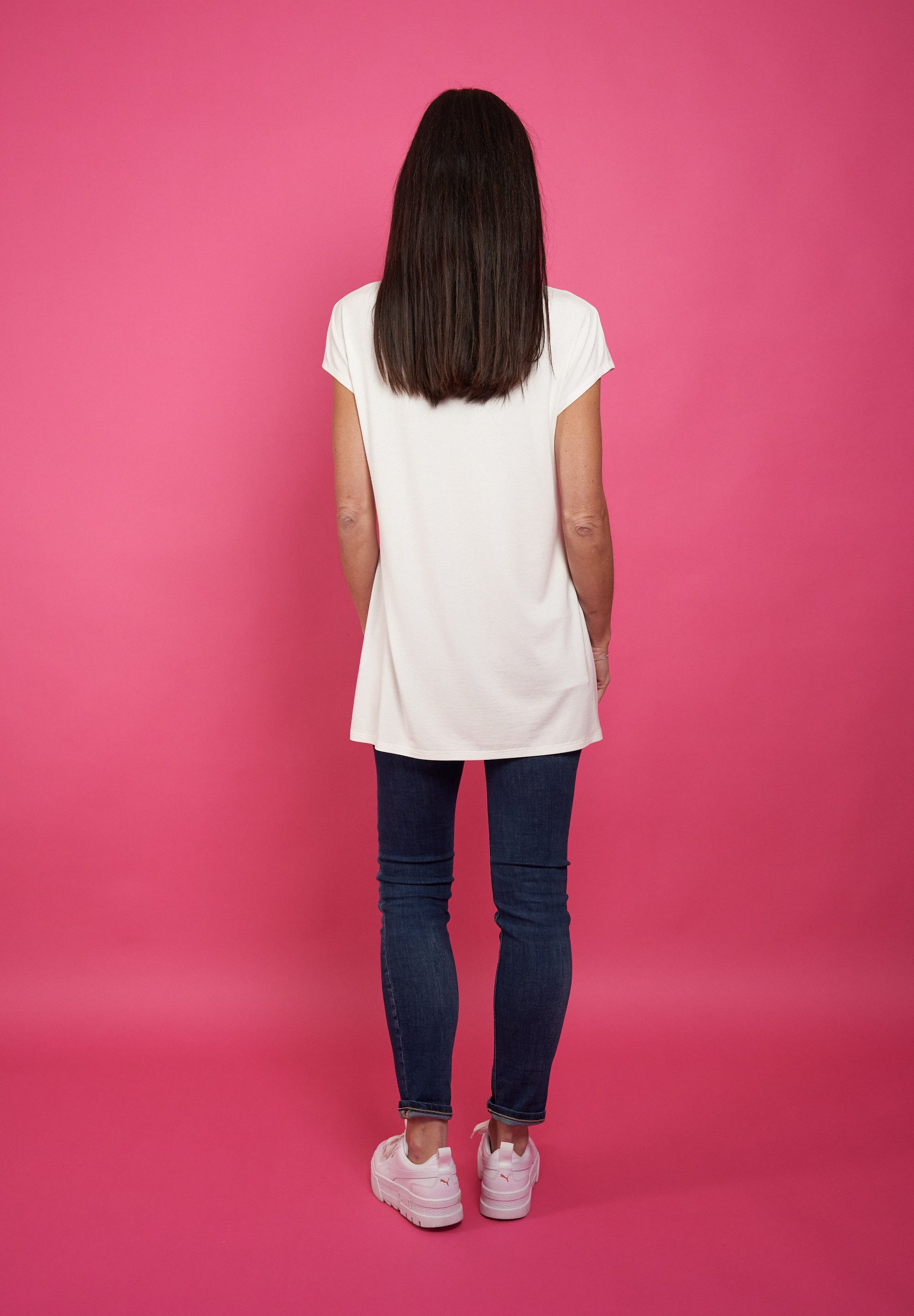 Seidel Moden T-shirt met verbrede schouders, made in germany