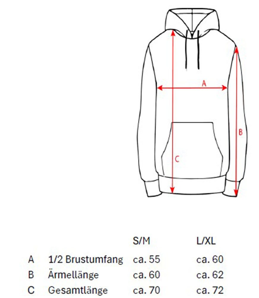 Zwillingsherz Jersey jas Wild and Free met opvallend voor- en achtermotief en leo-details
