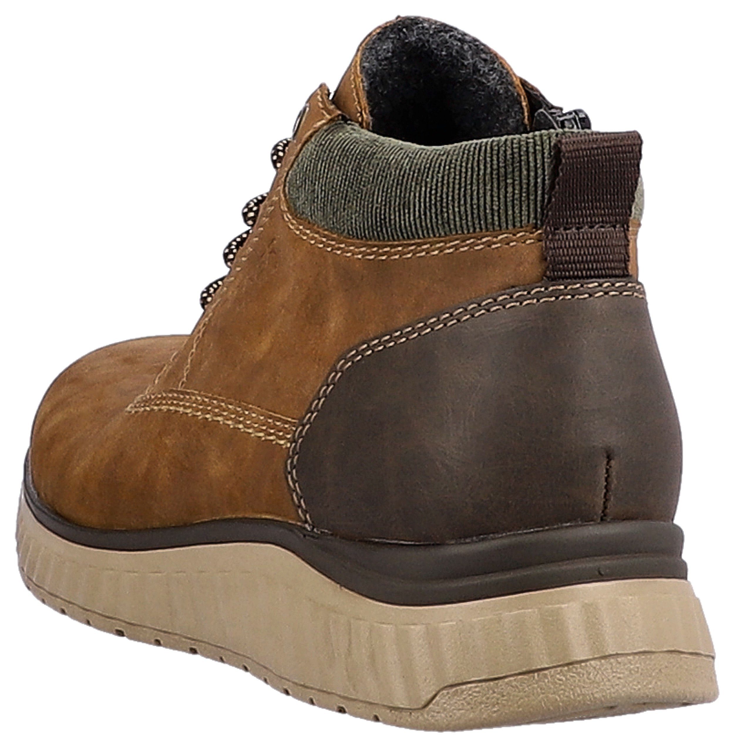 Rieker Hoge veterschoenen in moderne used-look