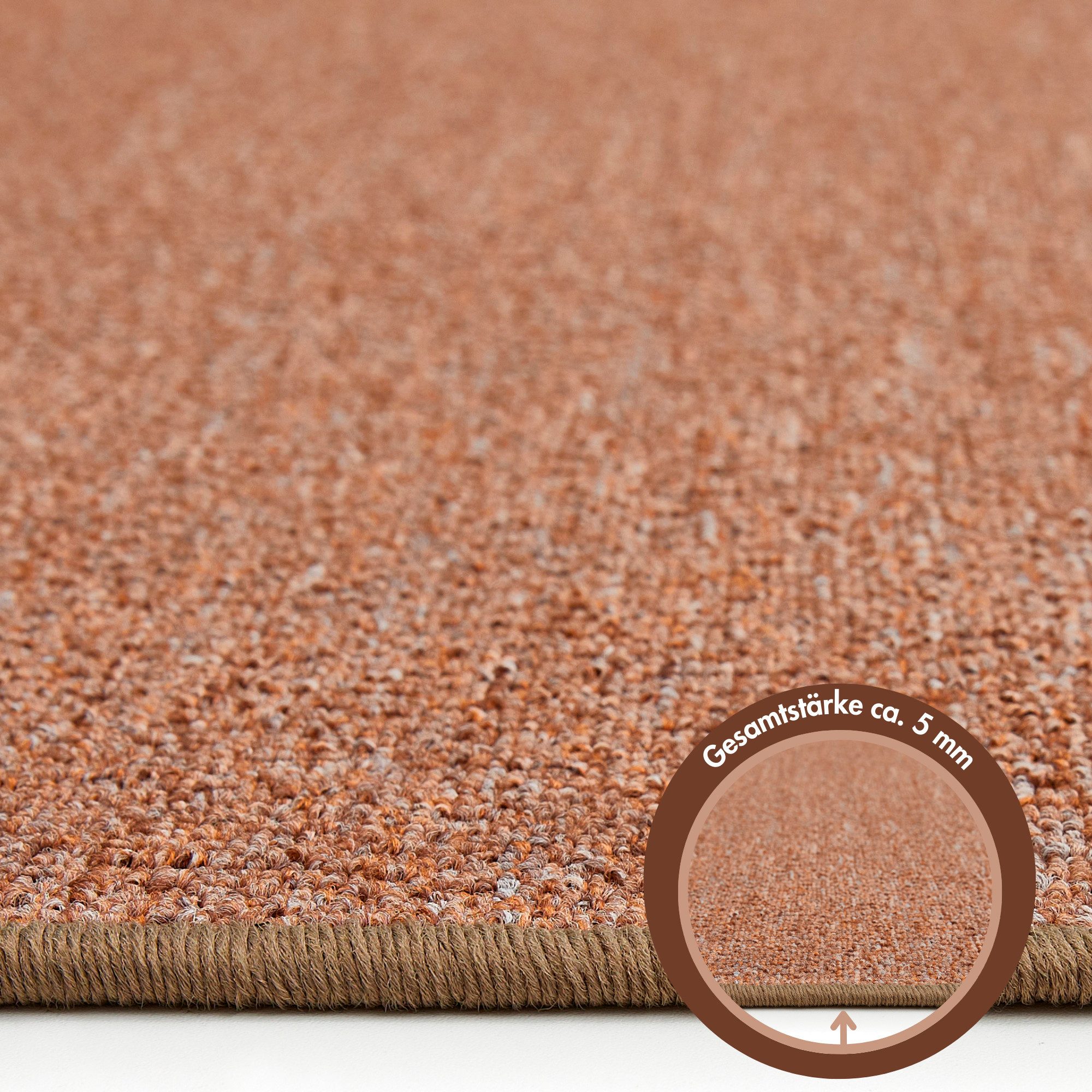 Andiamo Vloerkleed Luton, Made in Germany gemêleerde look, ook als loper, woonkamer & slaapkamer