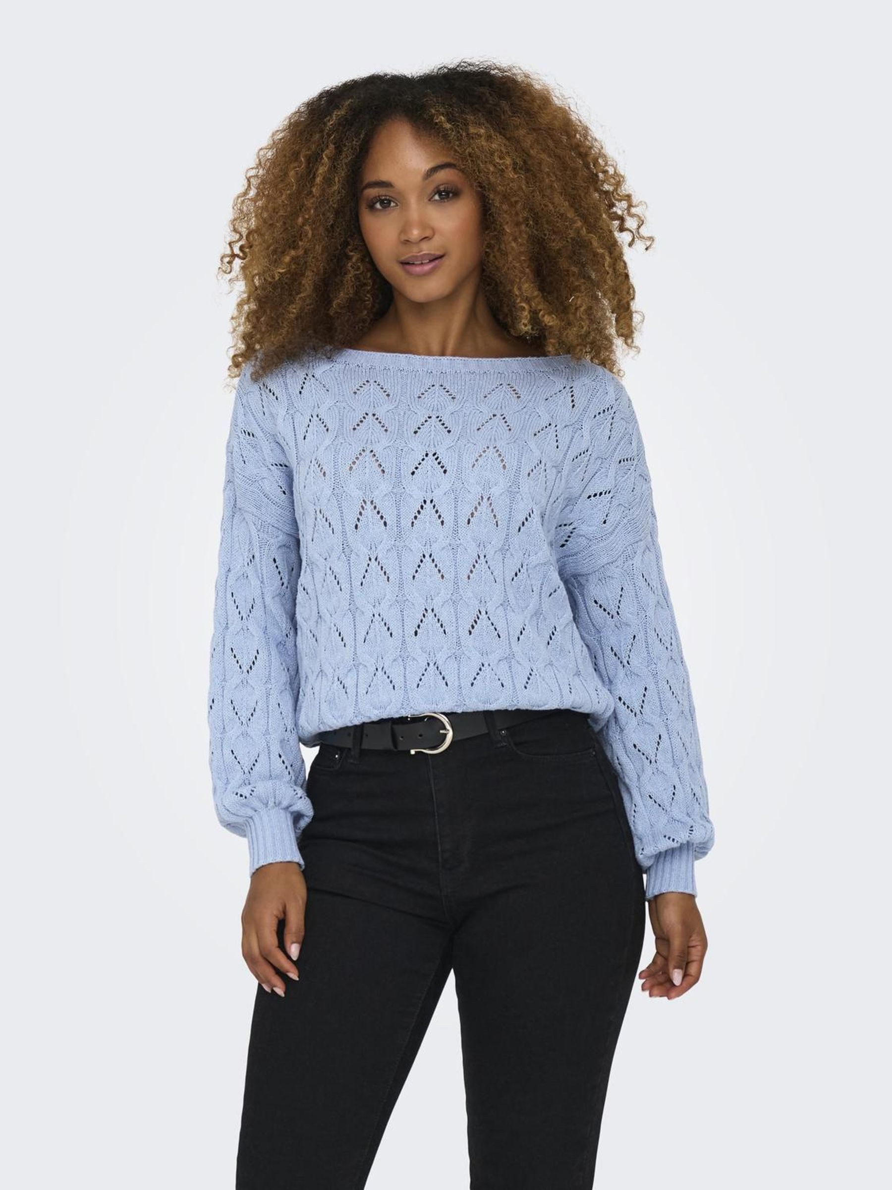 Only Gebreide trui ONLBRYNN LIFE STRUCTURE L/S PUL KNT