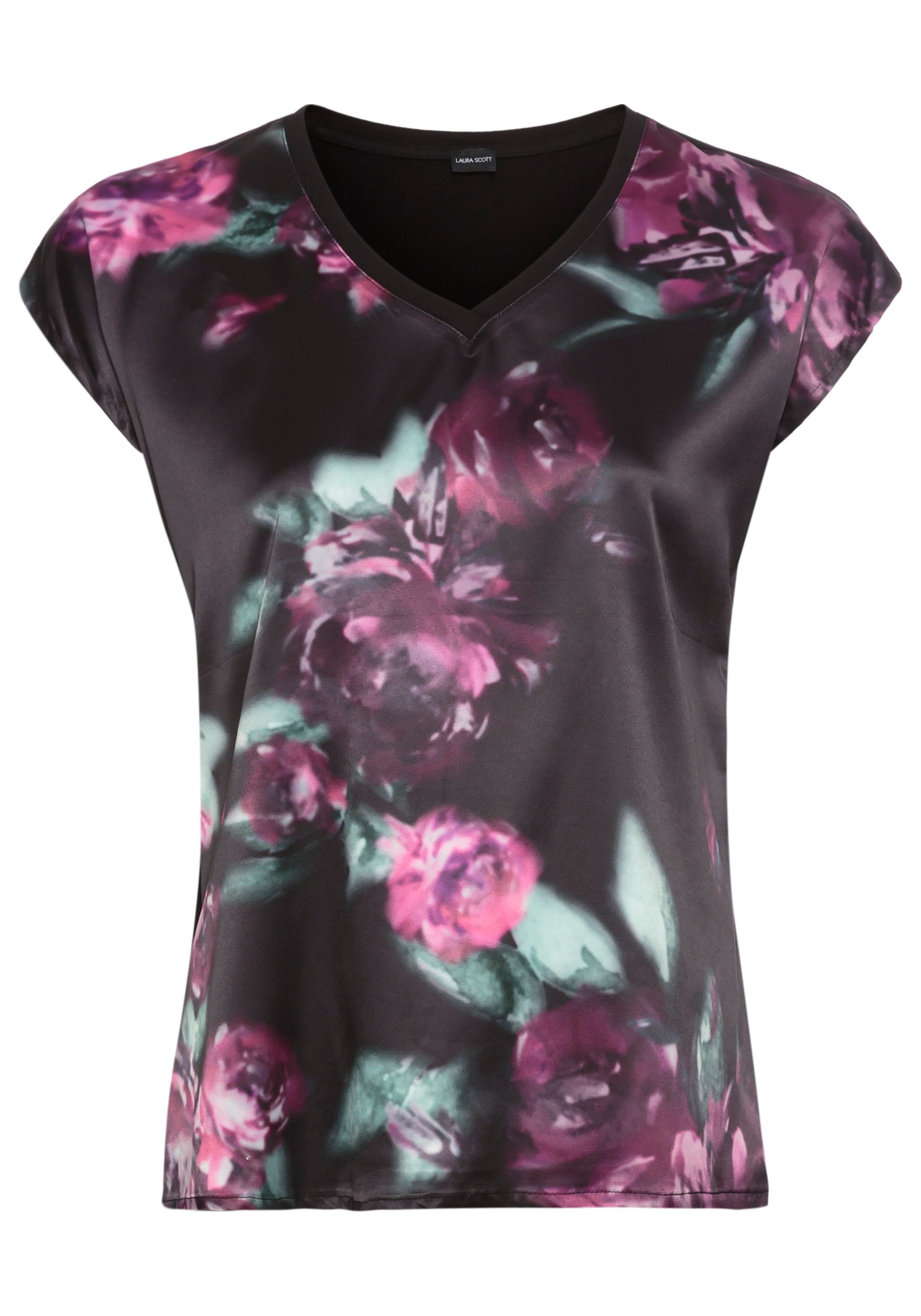 Laura Scott Shirtblouse met bloemenprint