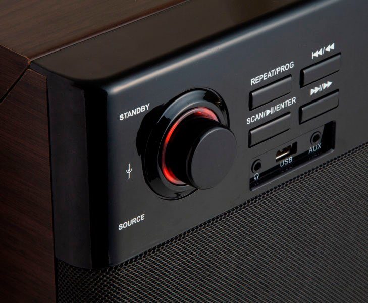 Technaxx Multifunctionele speler DAB+ Bluetooth LP-Player TX-137