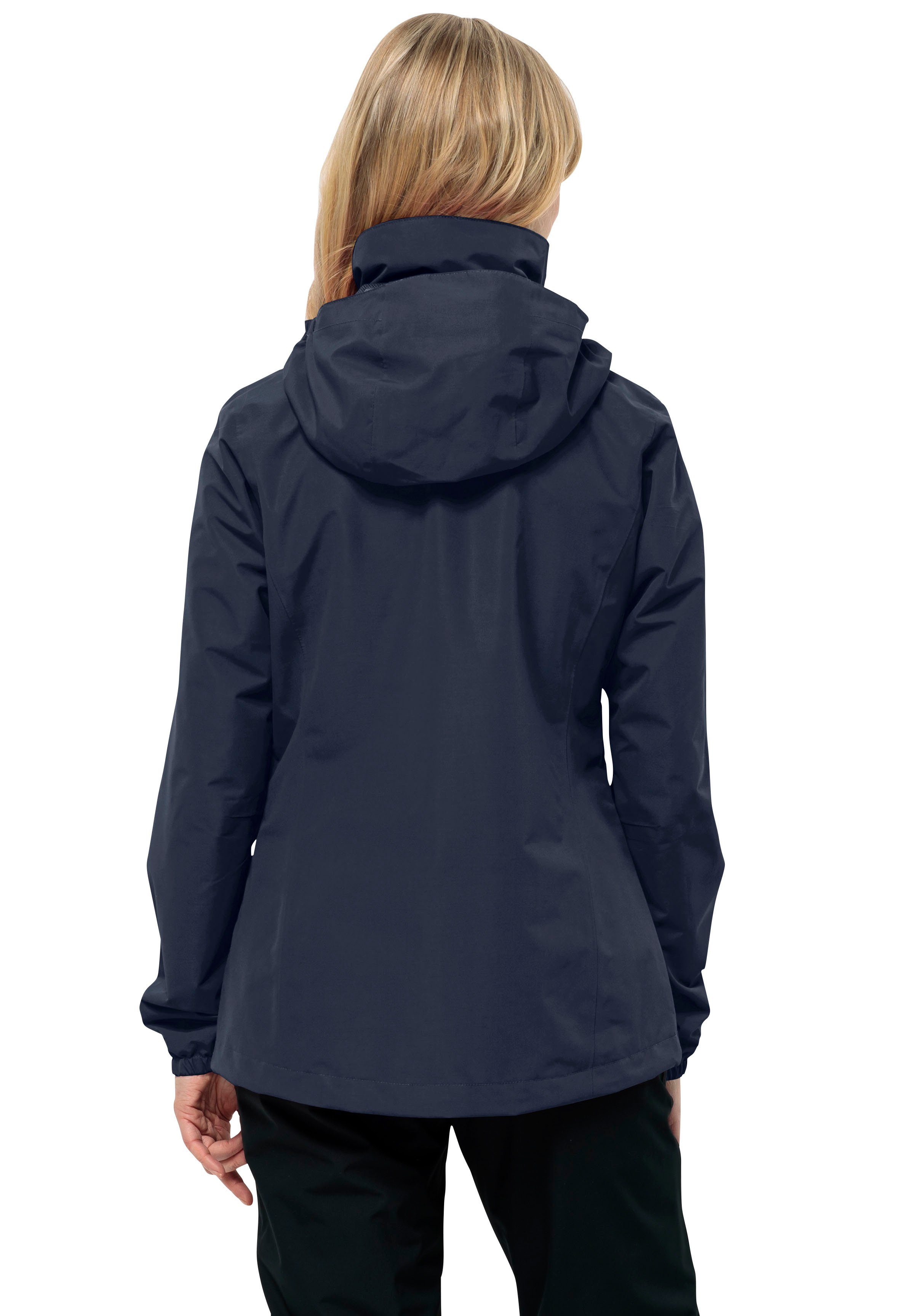Jack Wolfskin Functioneel jack STORMY POINT 2L JKT W Waterdicht, winddicht, overgangsjas