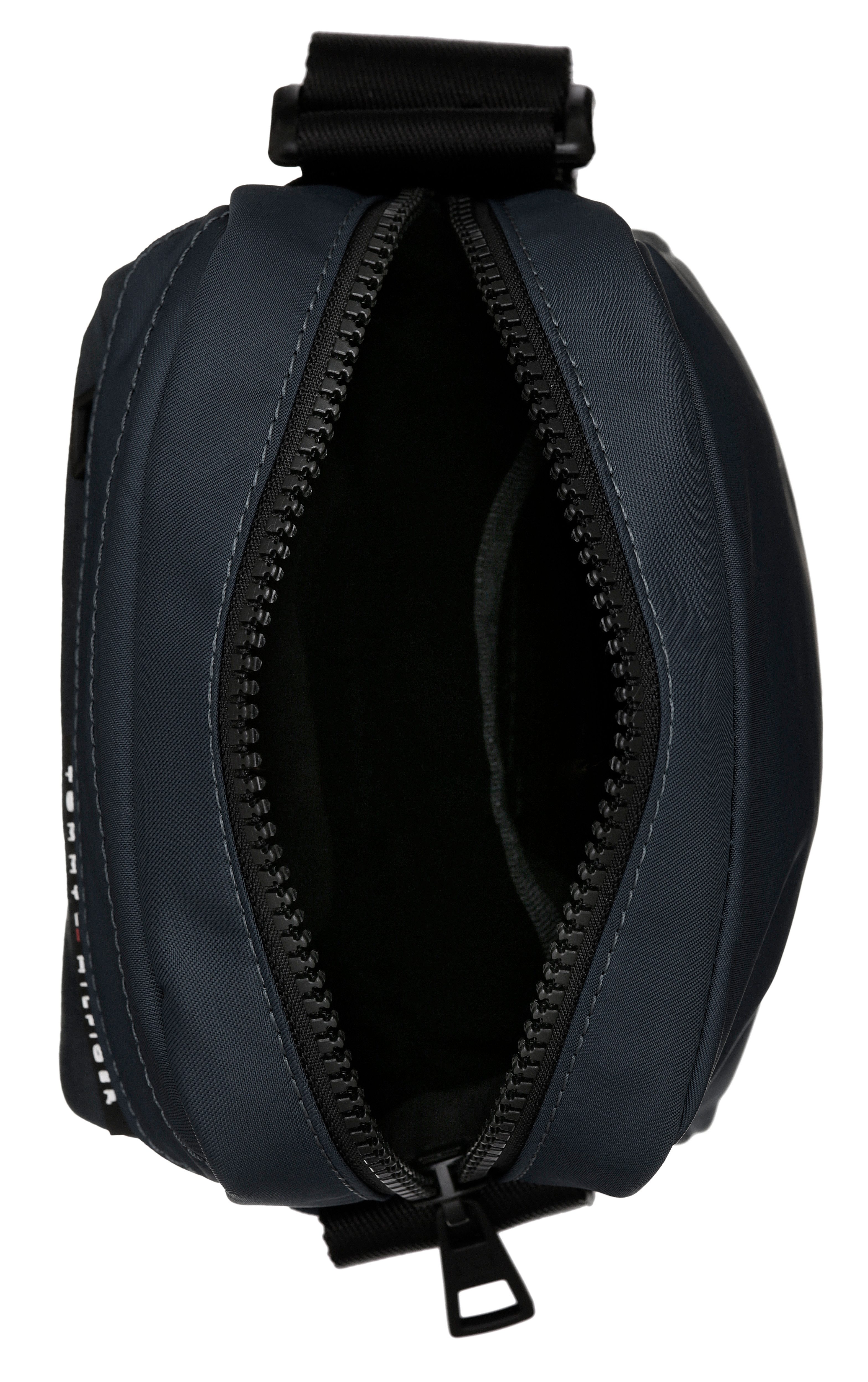 Tommy Hilfiger Schoudertas TH ELEMENT REPREVE MINI REPORTER , heren schoudertas, schoudertas, telefoontas met logo-opdruk
