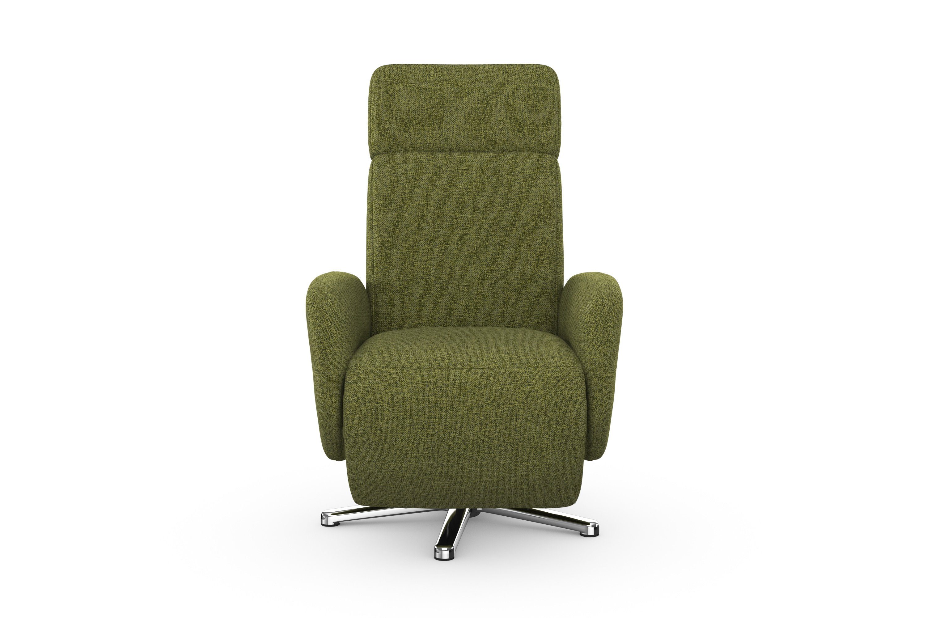 sit&more Relaxfauteuil Grenoble, incl. hoofdsteunverstelling en bekabelde afstandsbediening
