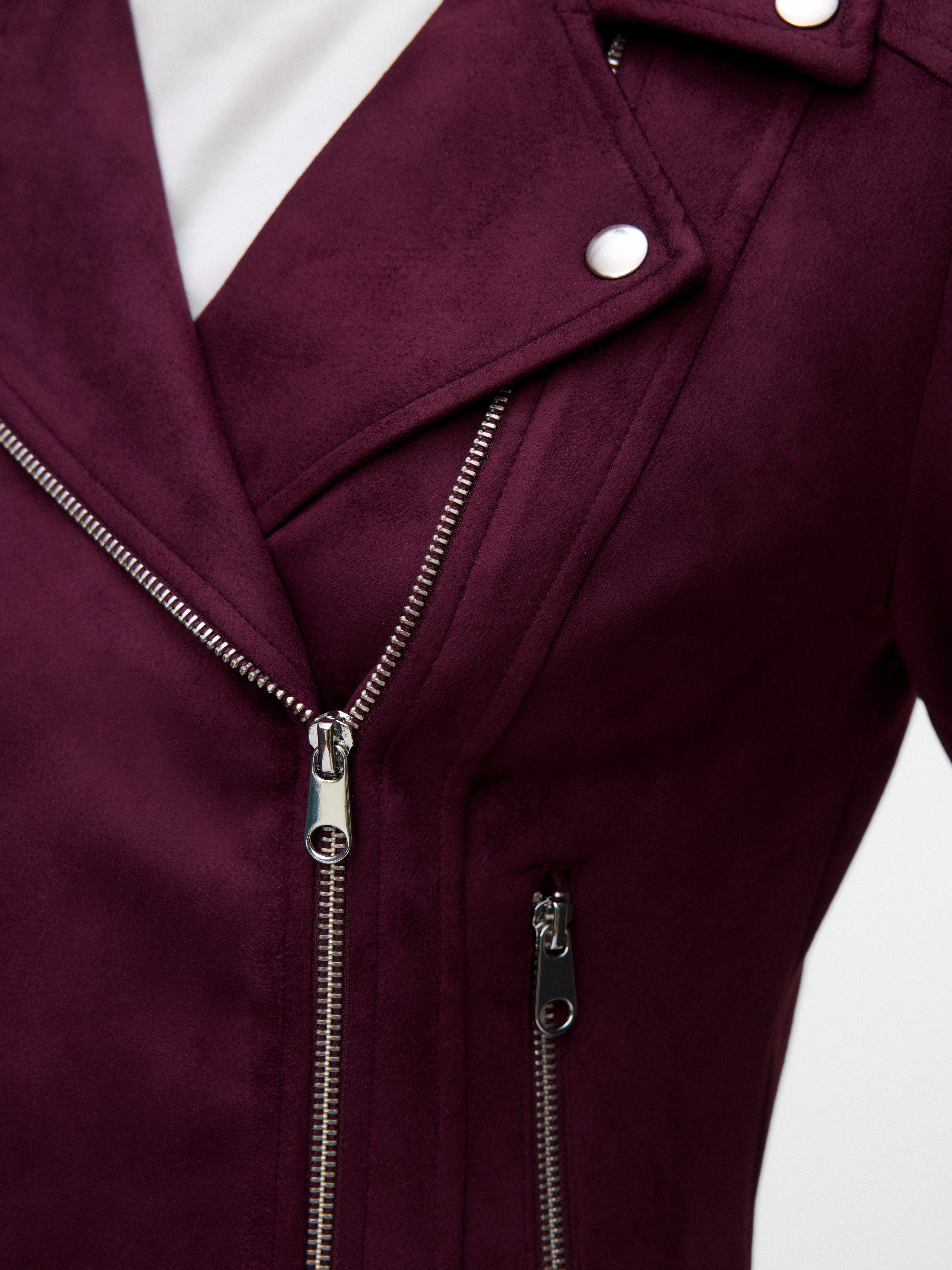 Vero Moda Imitatieleren jack VMJOSE SHORT FAUX SUEDE JACKET GA NOOS