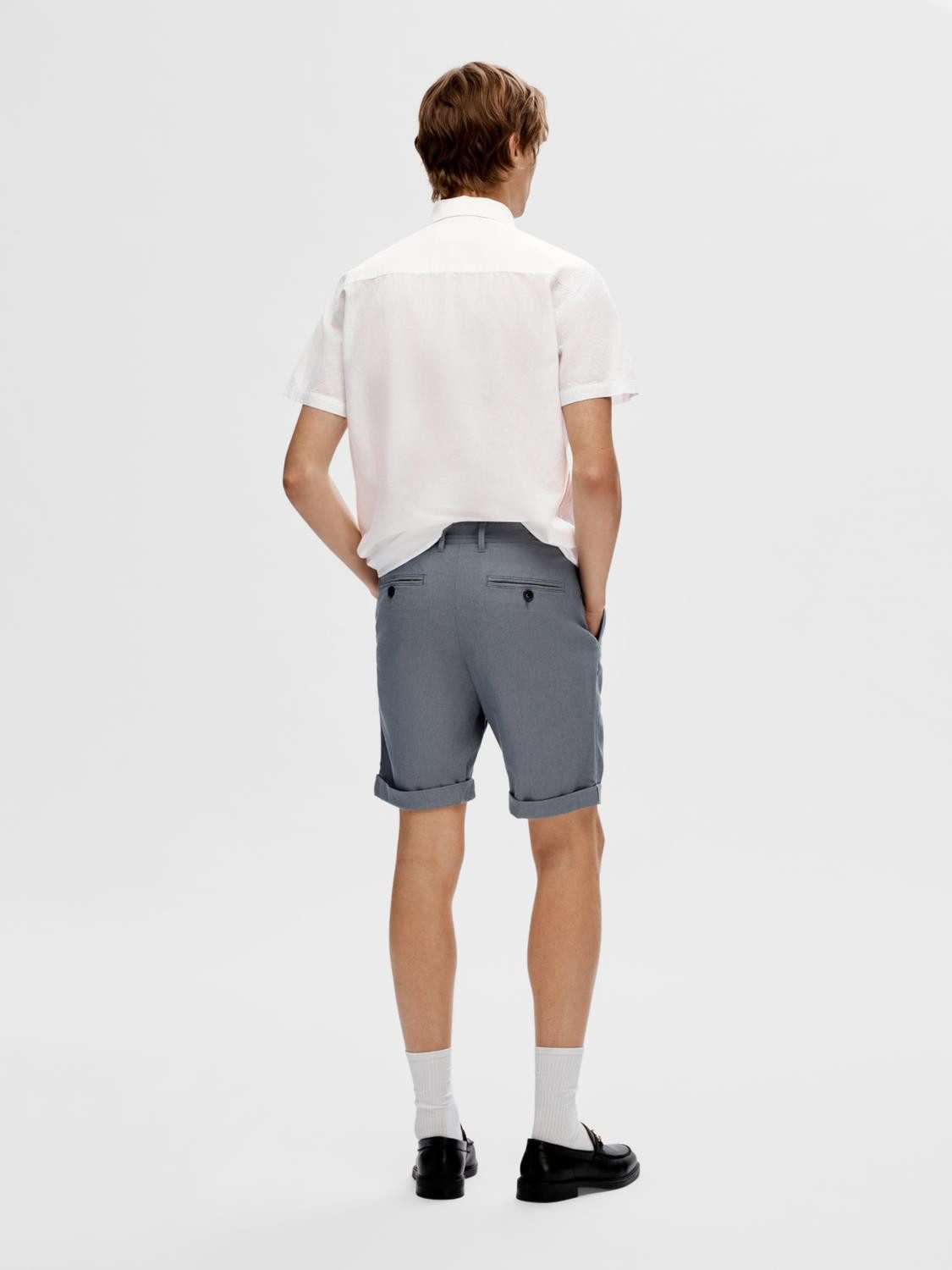 SELECTED HOMME Overhemd met korte mouwen SLHREG-SUN SHIRT SS NOOS