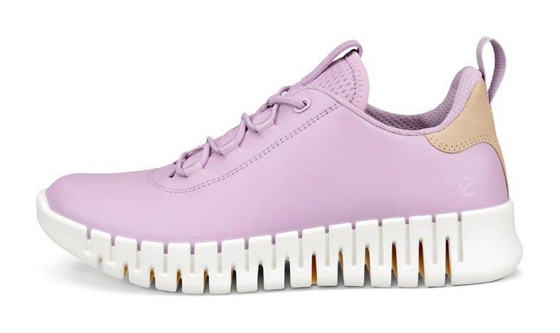 Ecco Slip-on sneakers GRUUV W Vrijetijdsschoen, outdoorschoen, rubberen loopzool met twee-weg flexibiliteit