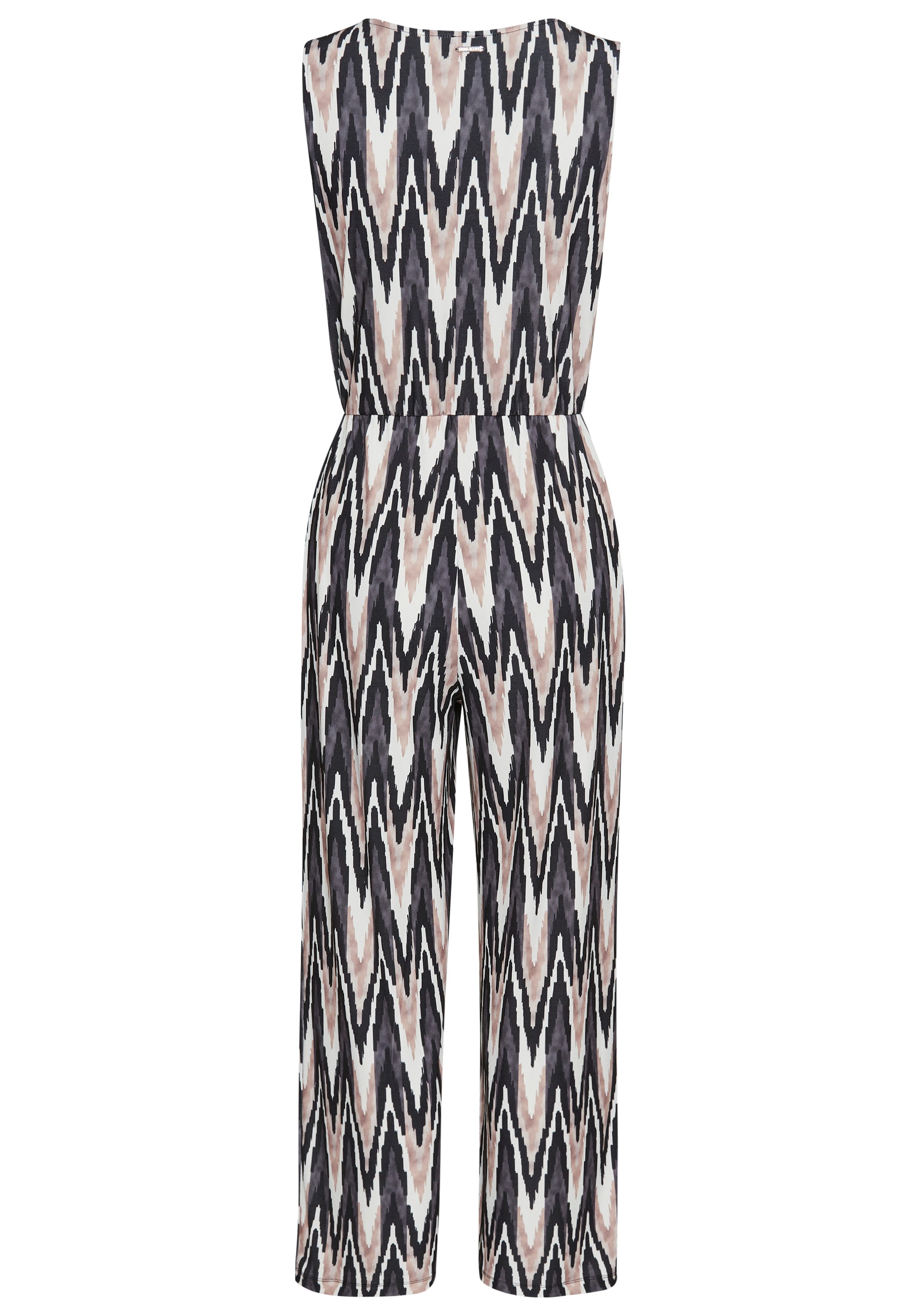 Laura Scott Jumpsuit Top in wikkel-look met elastische tailleband - NIEUWE COLLECTIE