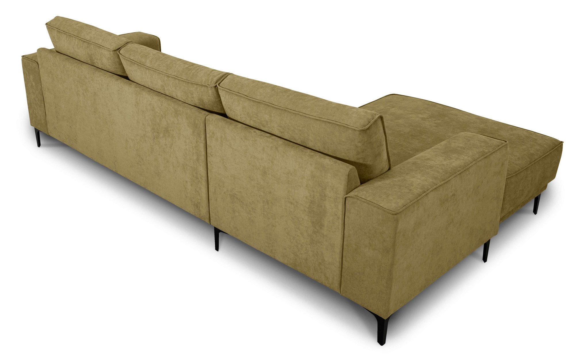 Places of Style Hoekbank Oland, structuur, platweefsel, luxe microvezel, bouclé