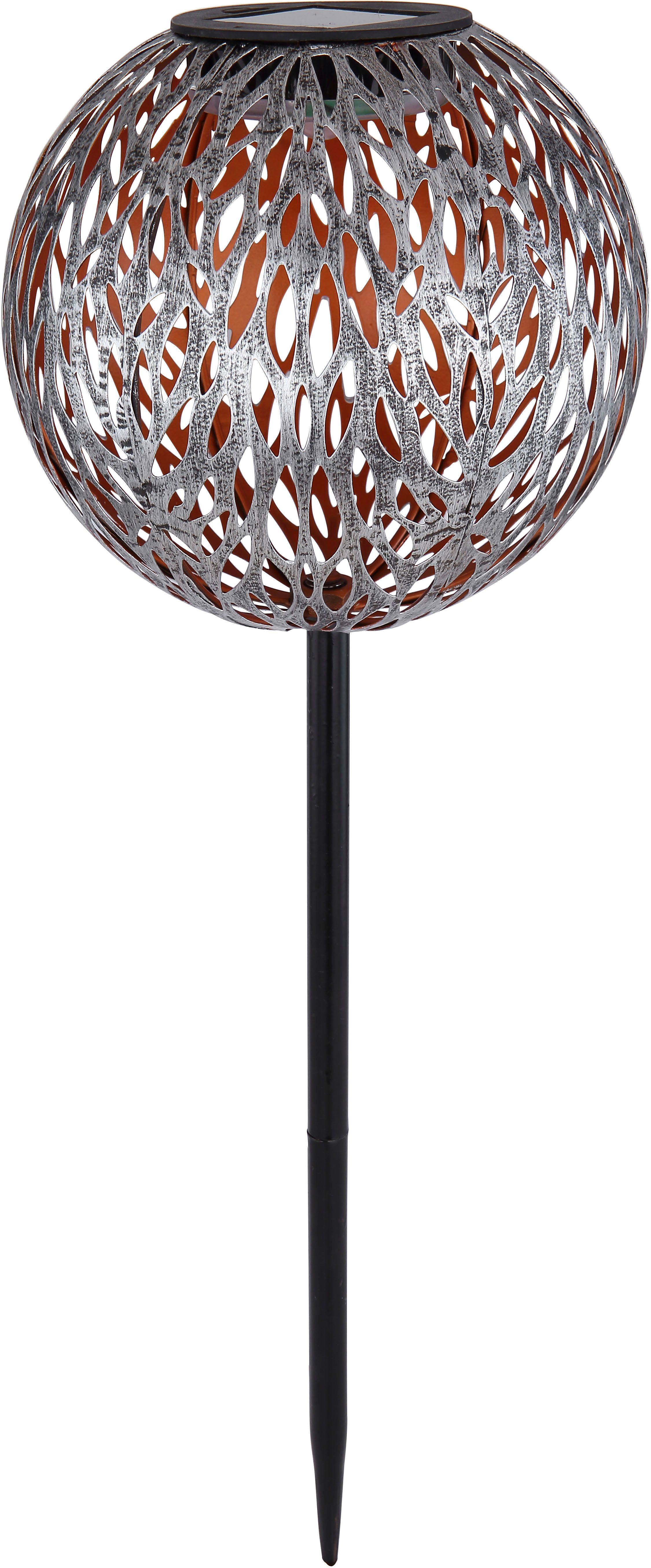 OTTO Globo Lightning Led-solarlamp Solarlamp tuinlampen grijs
