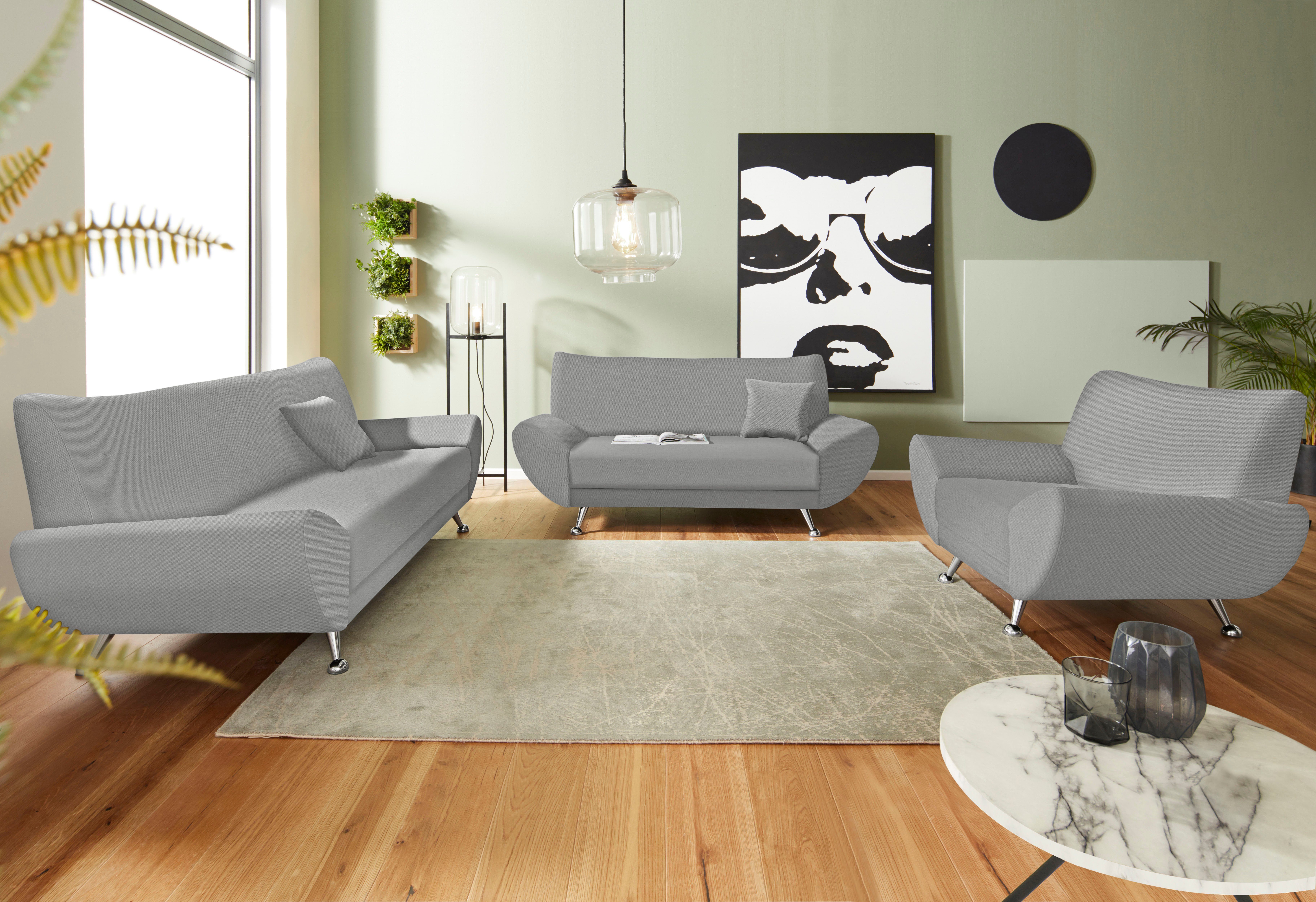 INOSIGN Zithoek Saltare elegant en comfortabel, OTTOs Choice (3-delig) grijs, zithoeken