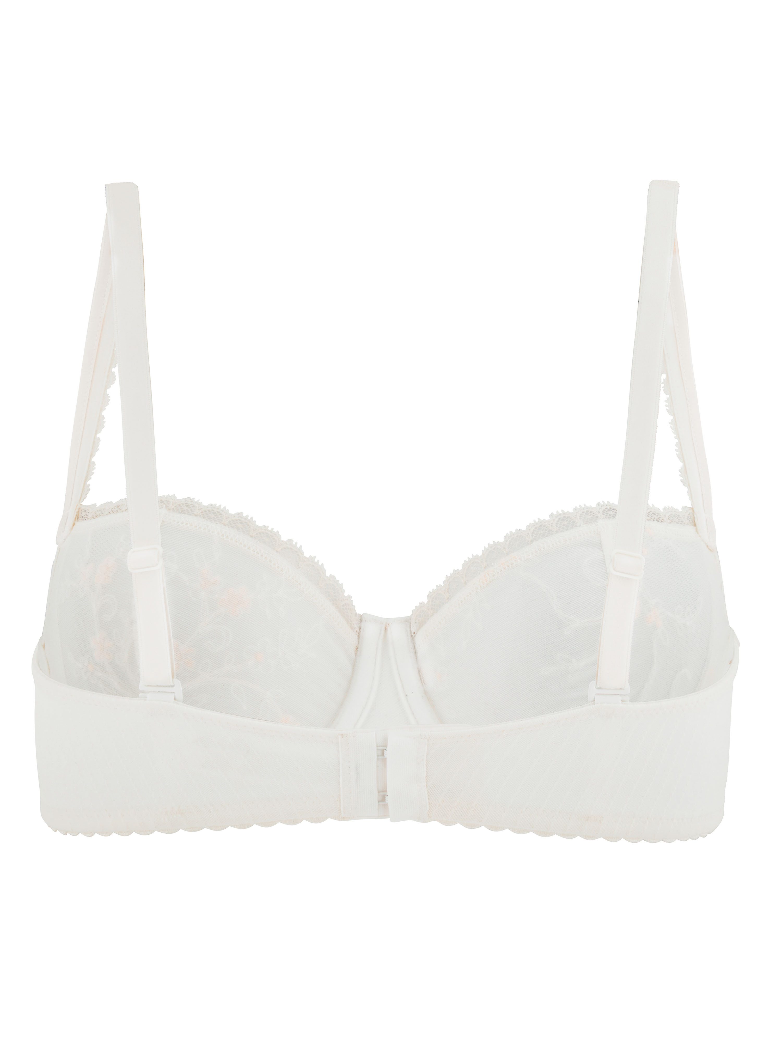Conturelle by Felina Balconette-bh Mille Fleurs Decoratieve buitenband is elastisch en lengteverstelbaar