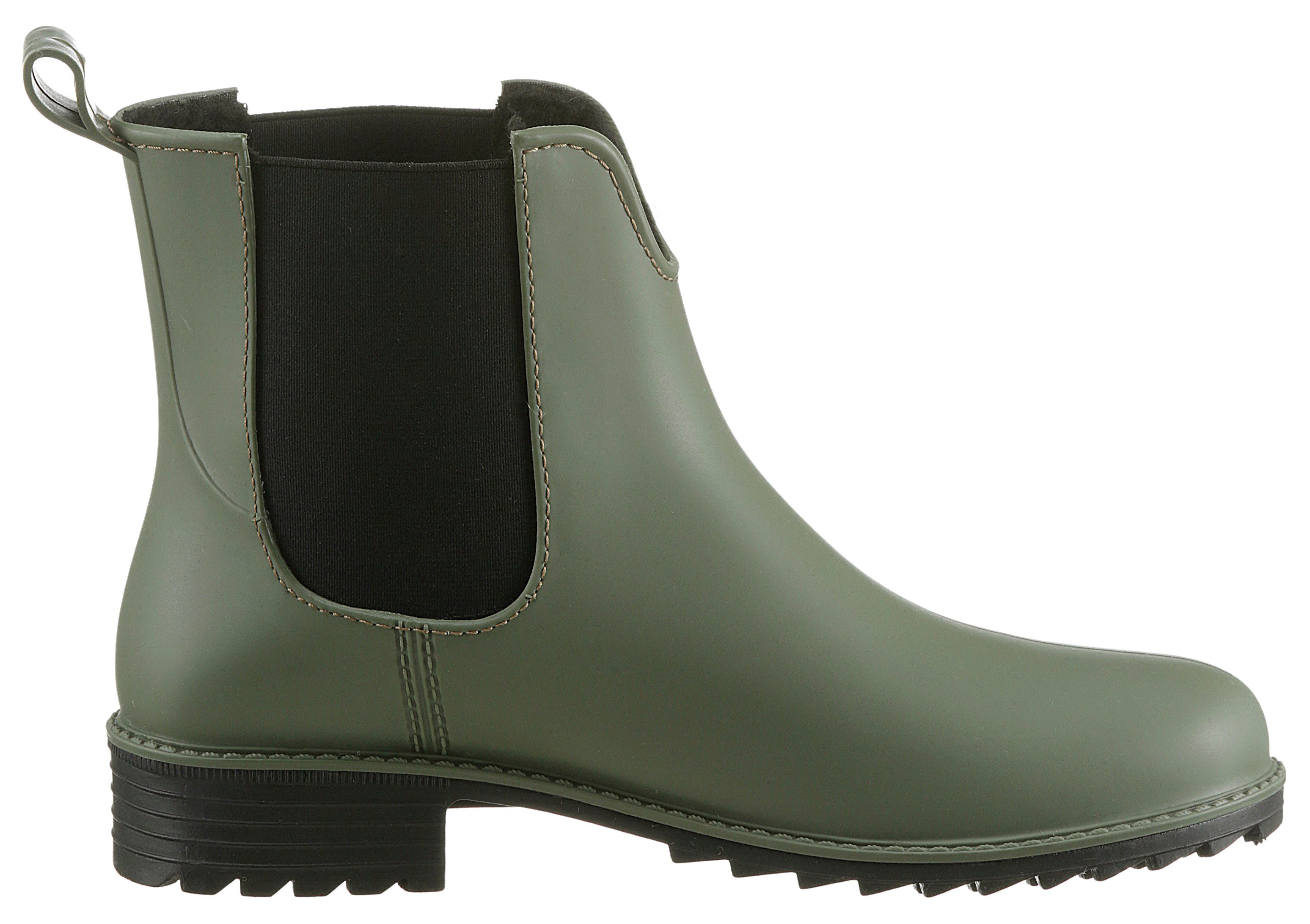 Rieker Chelsea-boots gumm enkellaarsjes, instaplaarzen, blokhak, om in te stappen