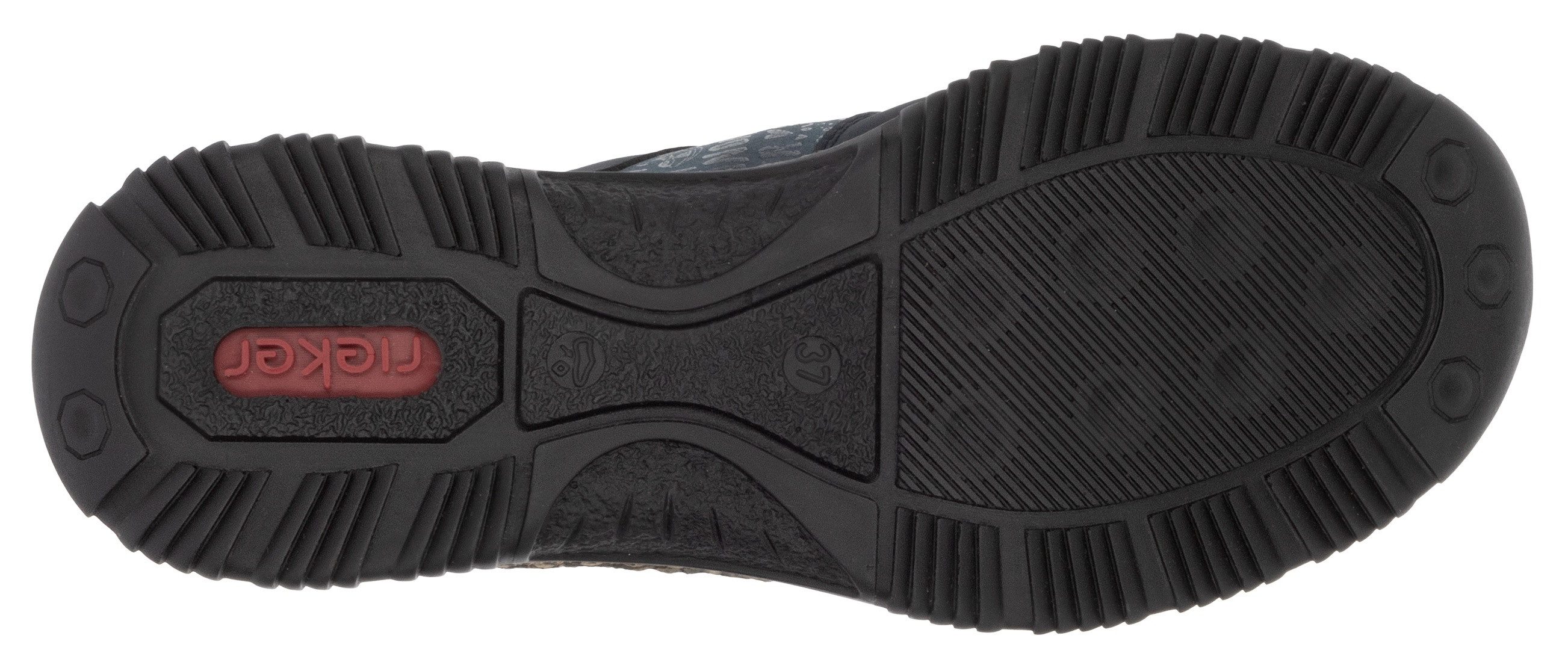 Rieker Slip-on sneakers , instapschoen, vrijetijdsschoen, lage schoen met praktische aanhaallussen