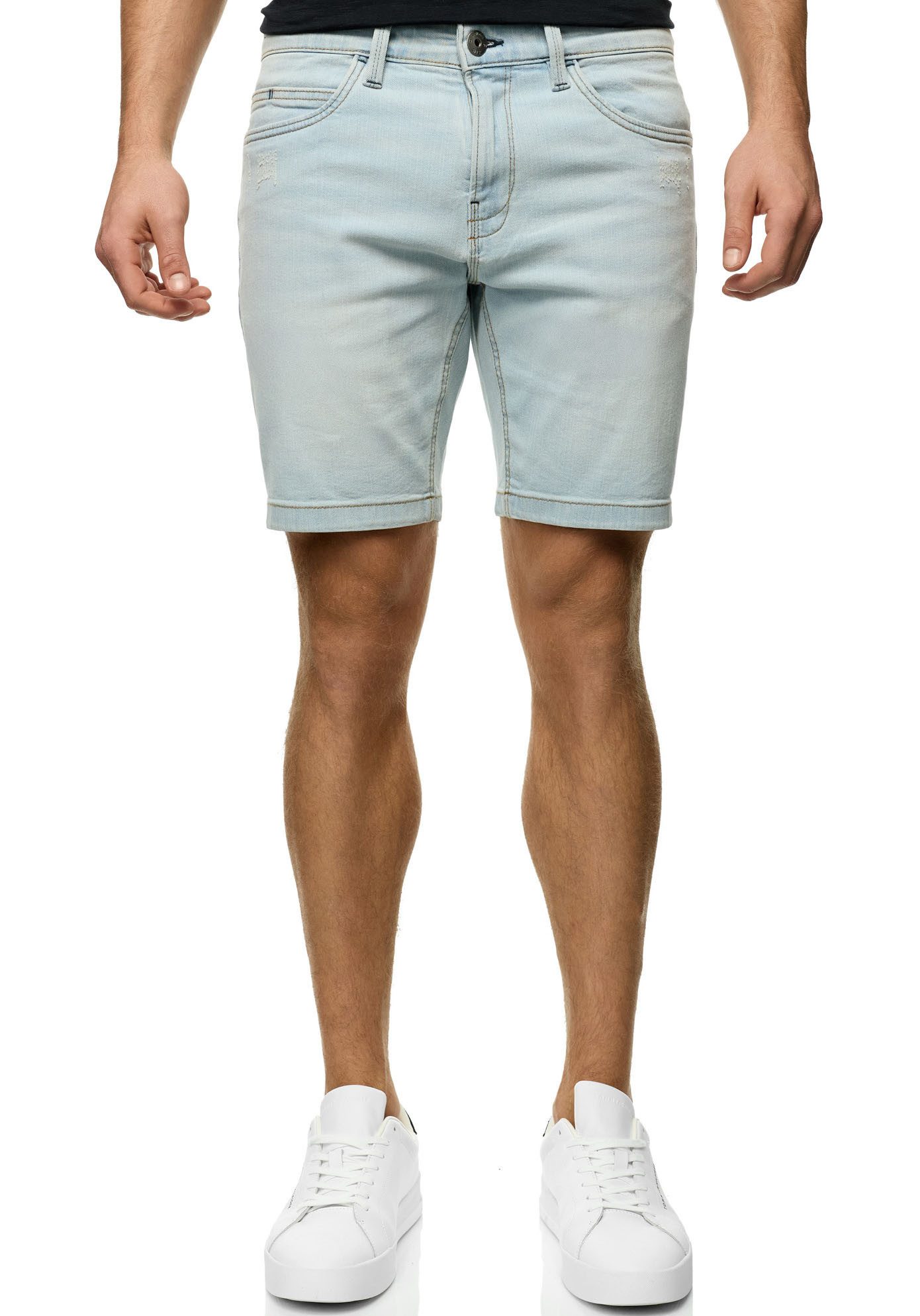 Indicode Short INMacfly heren bermuda broeken maat L blauw