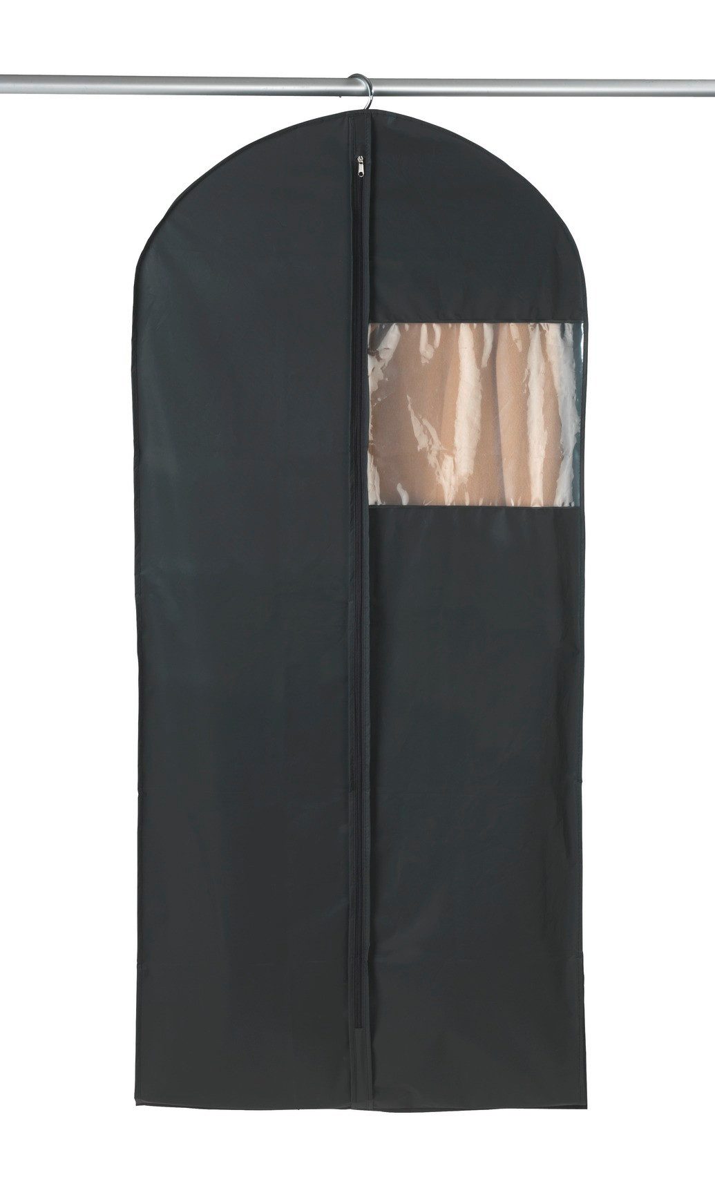 WENKO Kledinghoes Modell Deep Black 3 maten als set, afwasbare plastic folie (set, 3 stuks)