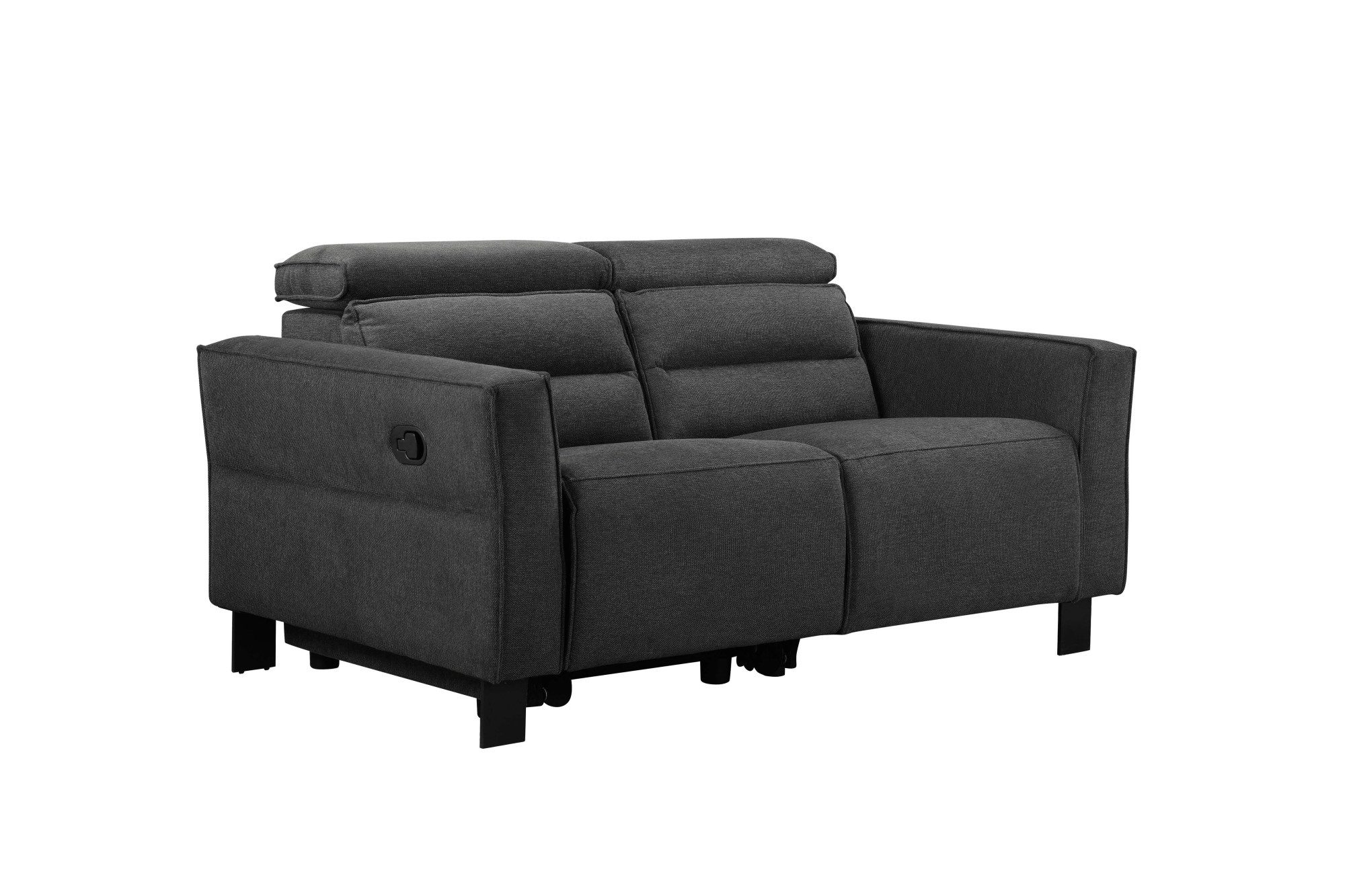 Places of Style 2-zitsbank Carpari, 162 cm, met handmatige of elektrische relaxfunctie