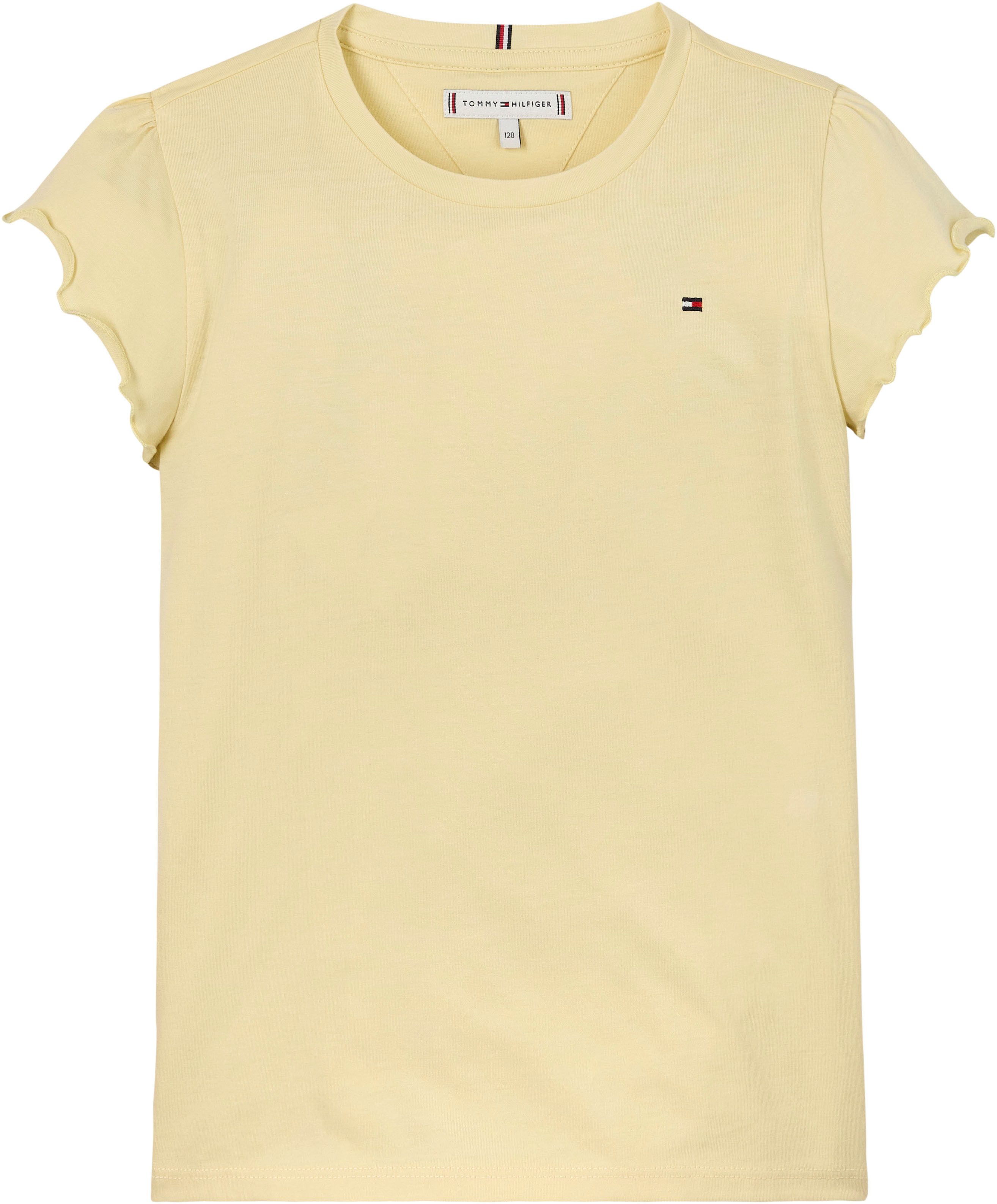 Tommy Hilfiger T-shirt ESSENTIAL RUFFLE SLEEVE TOP