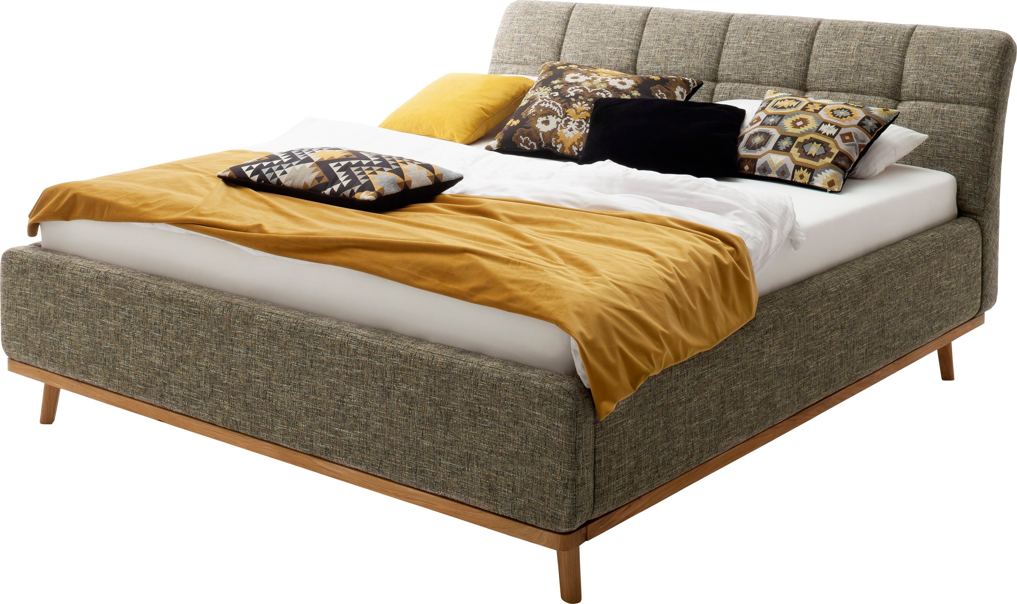 meise.möbel Gestoffeerd bed Mila met bedkist